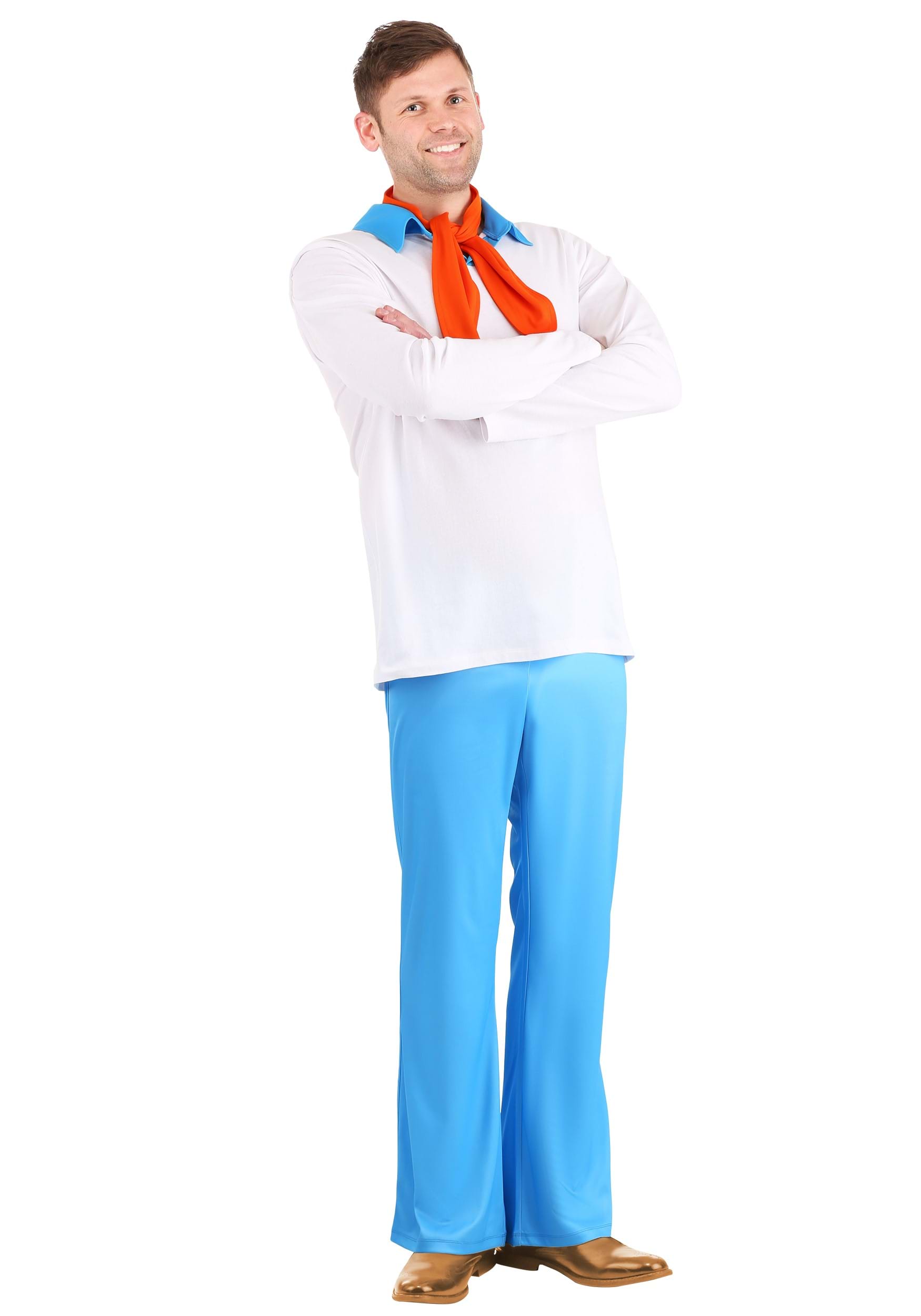 Adult Classic Scooby Doo Fred Costume | Scooby Doo Costumes