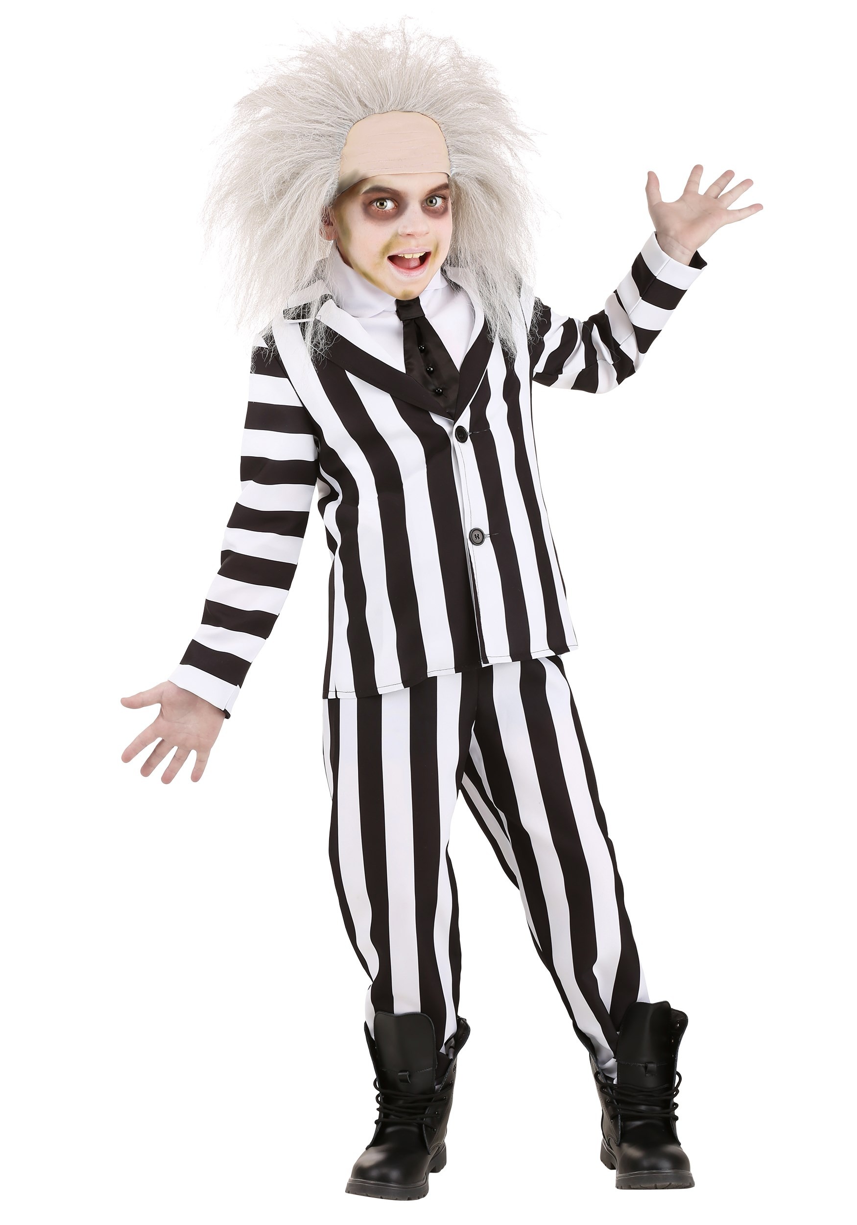 Kid's Beetlejuice Suit Costume | Child Movie Costumes