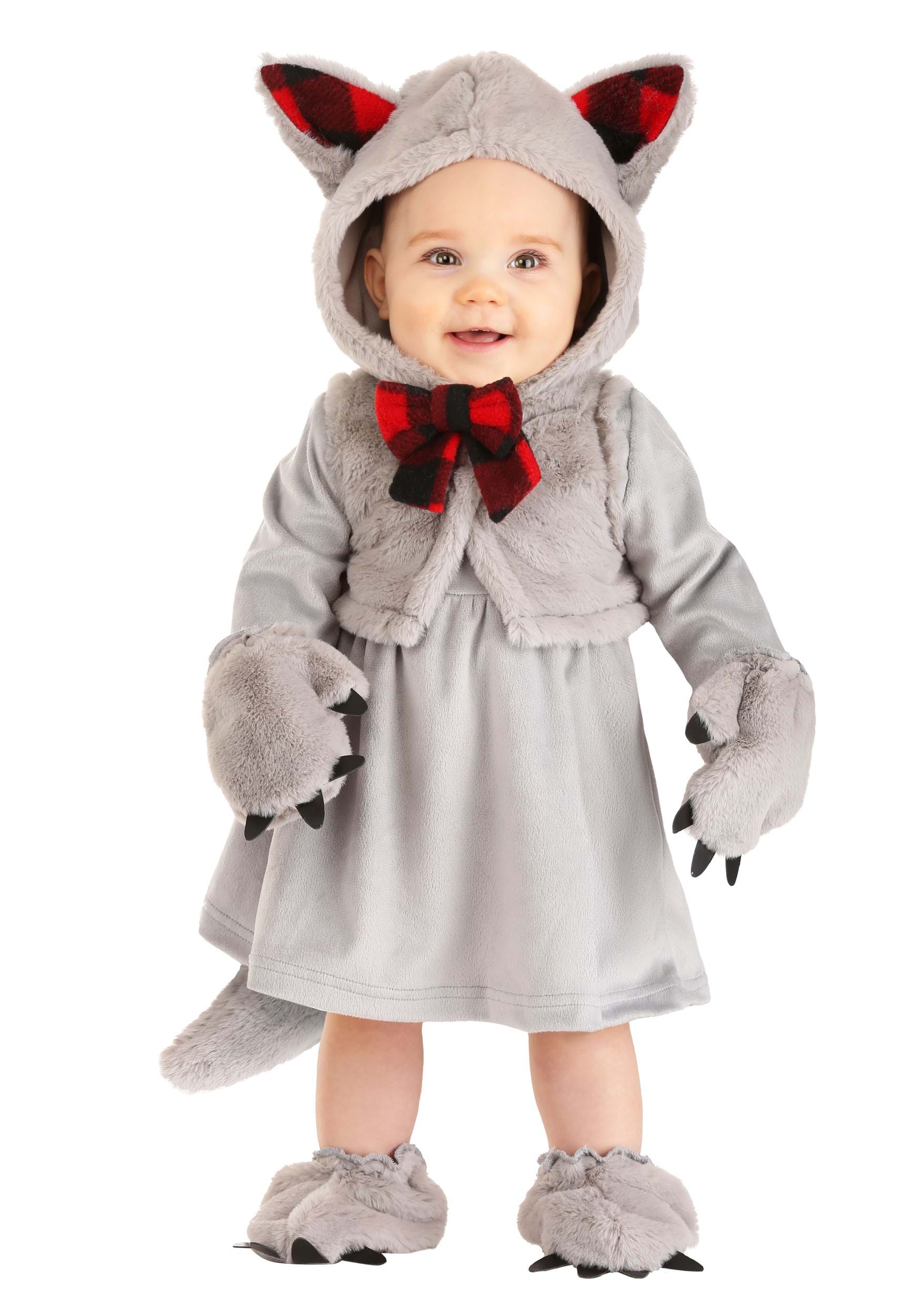 Baby Wolf Girl's Costume Dress | Wolf Costumes