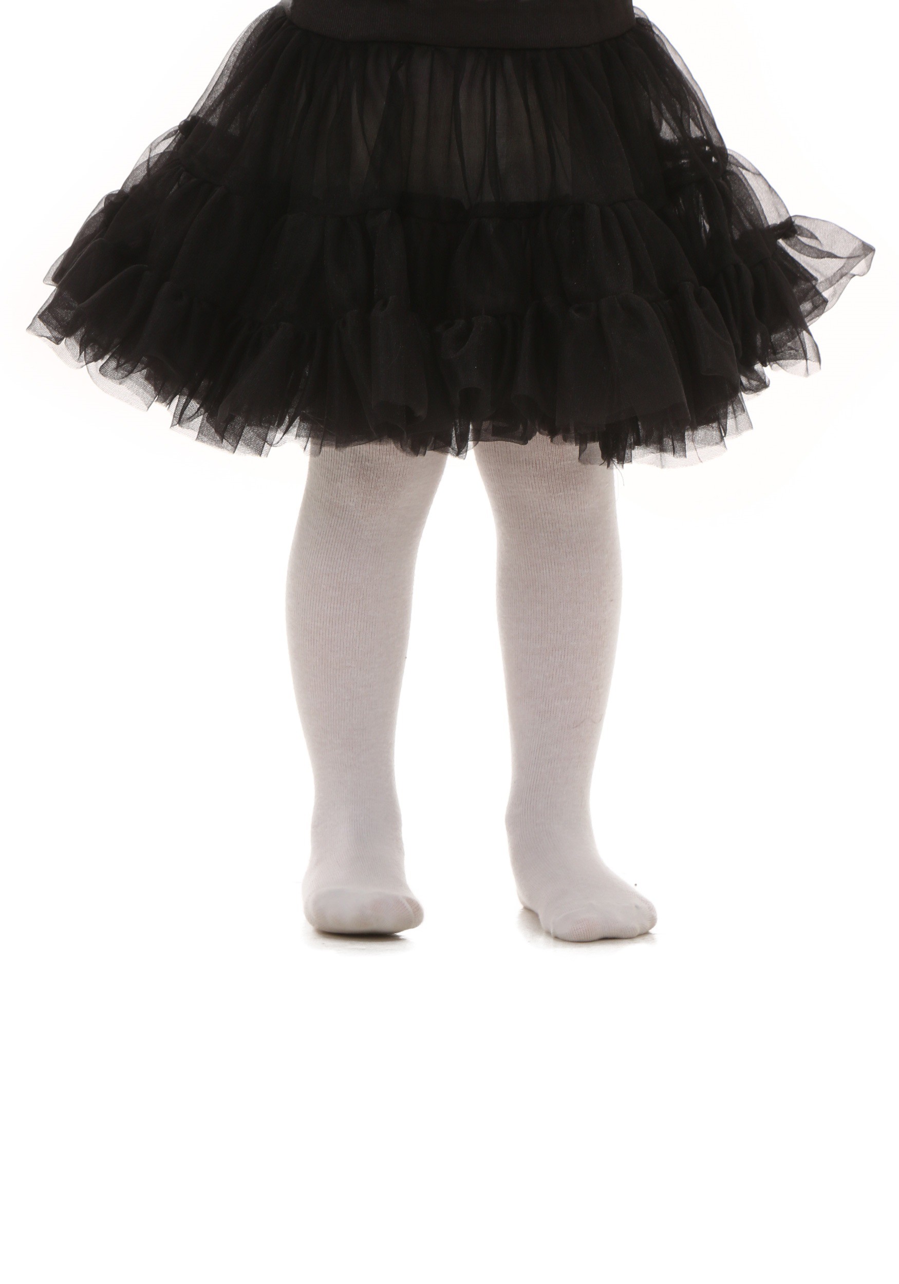 Girl's Black Knee Length Toddler Crinoline | Costume Accessories