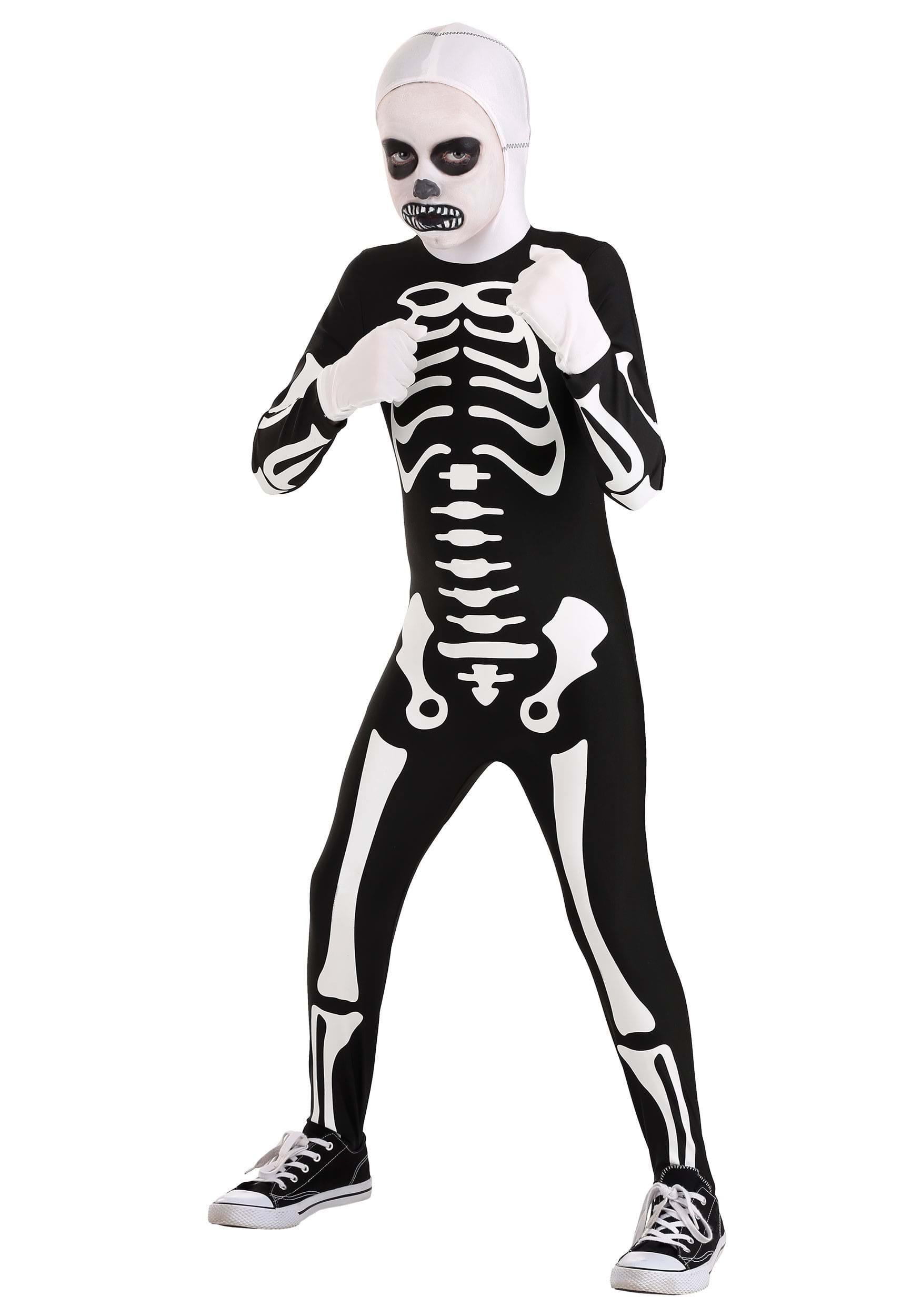 Authentic Karate Kid Skeleton Kid's Suit | Exclusive Costumes