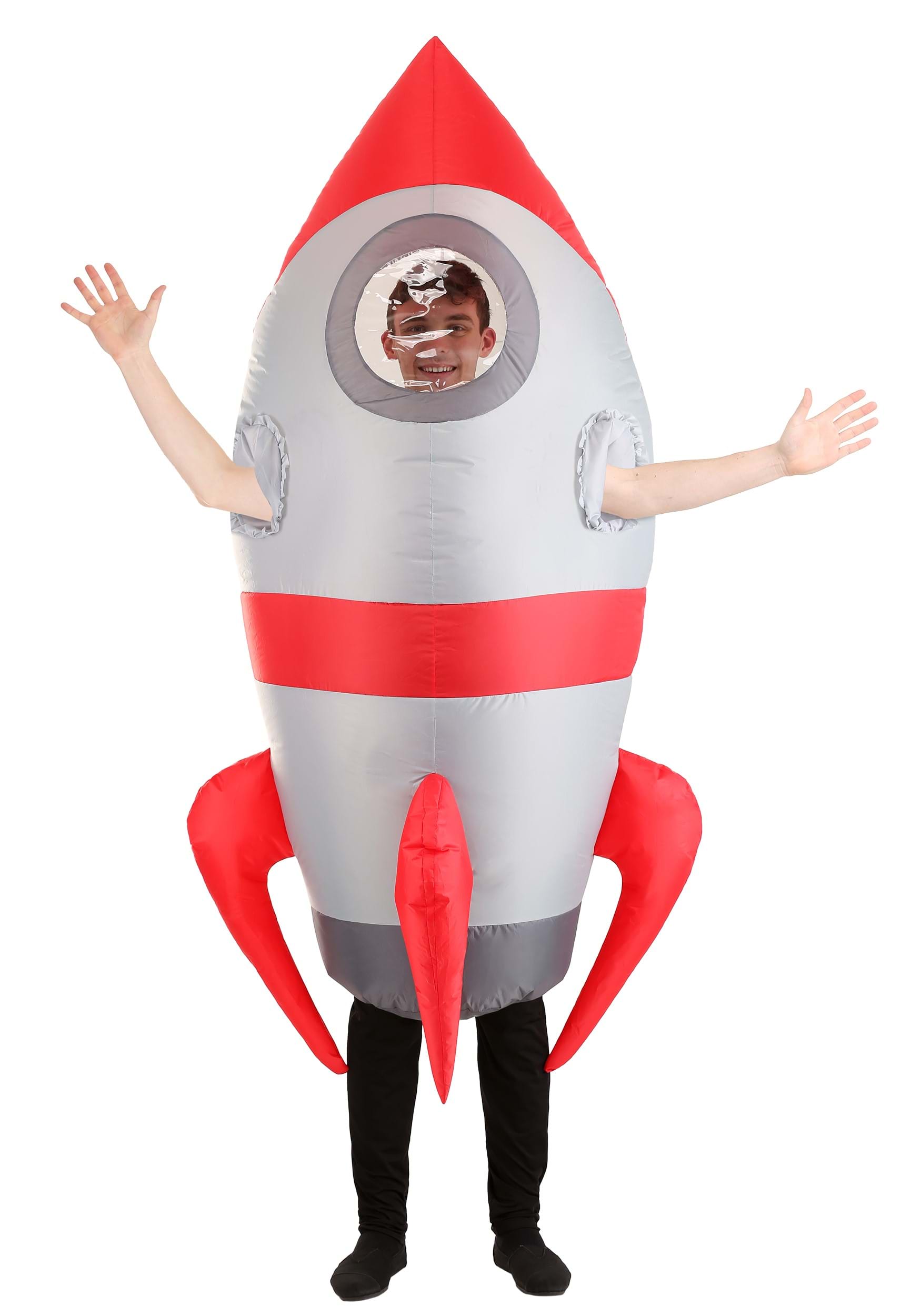 Adult Inflatable Rocket Ship Costume