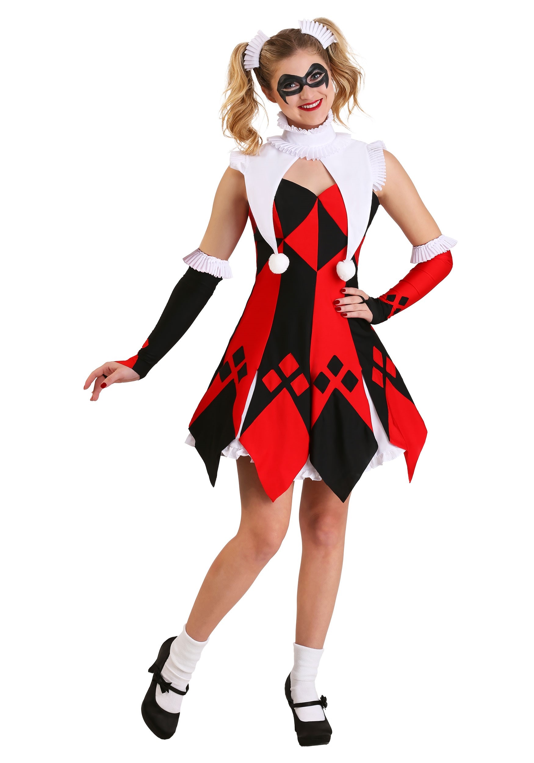 Cute Court Jester Costume for Plus Size Women | Jester Costumes