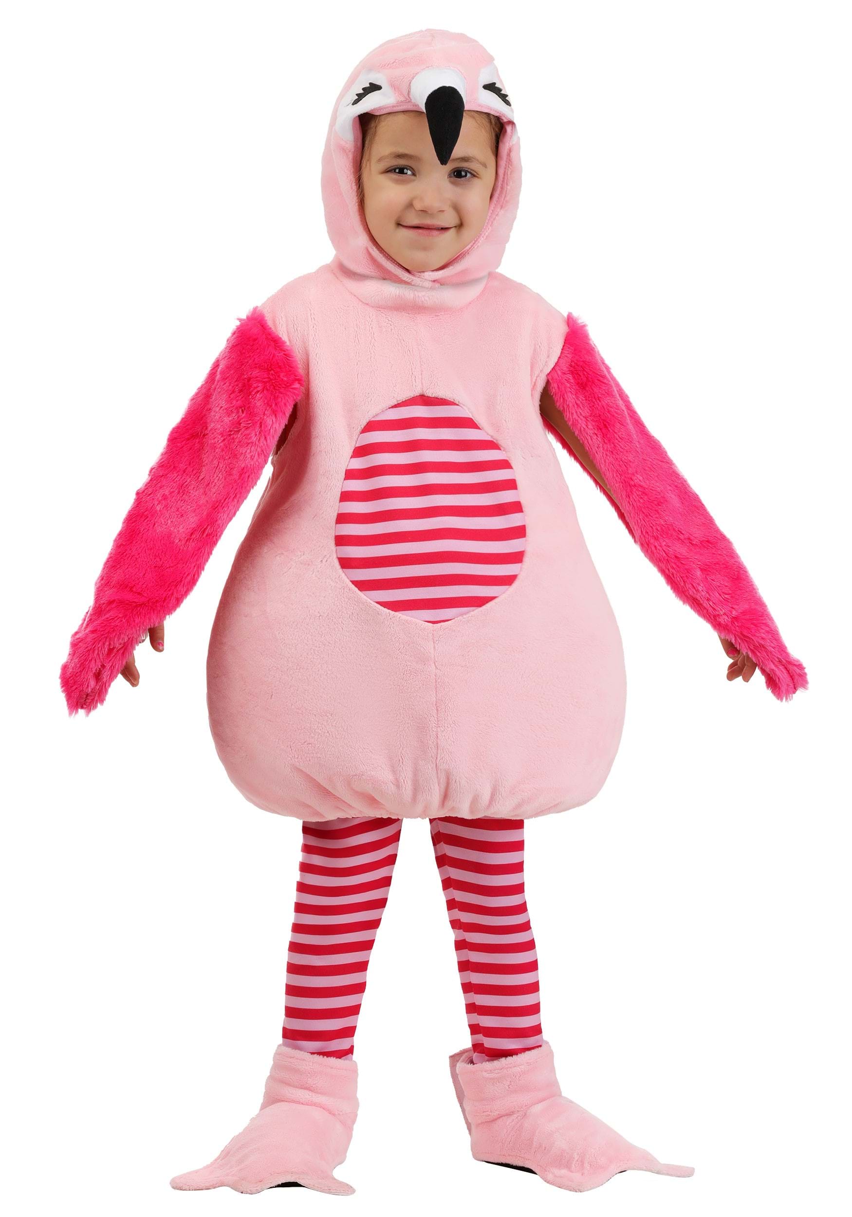 Pink Flamingo Girl's Toddler Costume | Bird Costumes