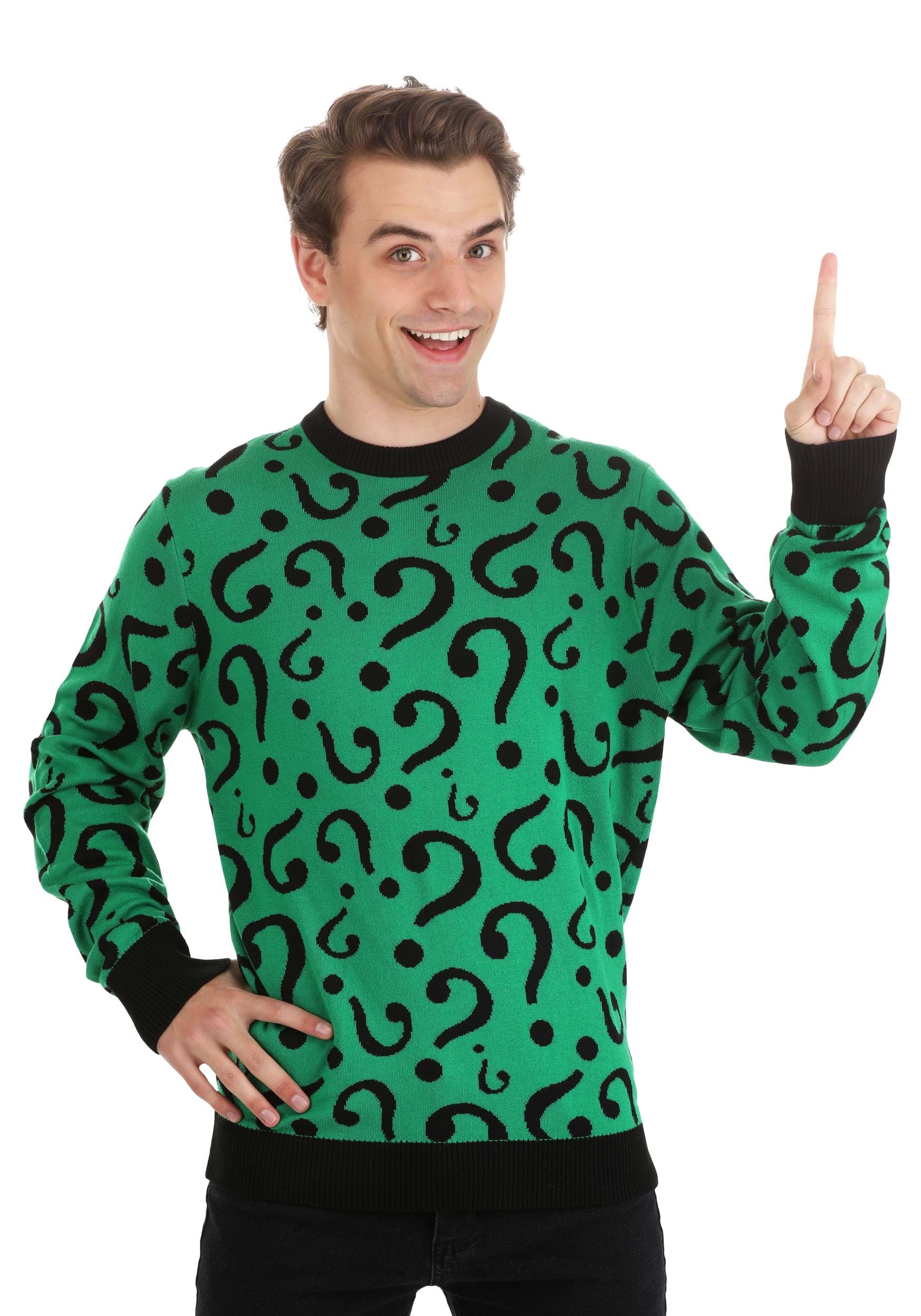 Adult The Riddler Christmas Sweater