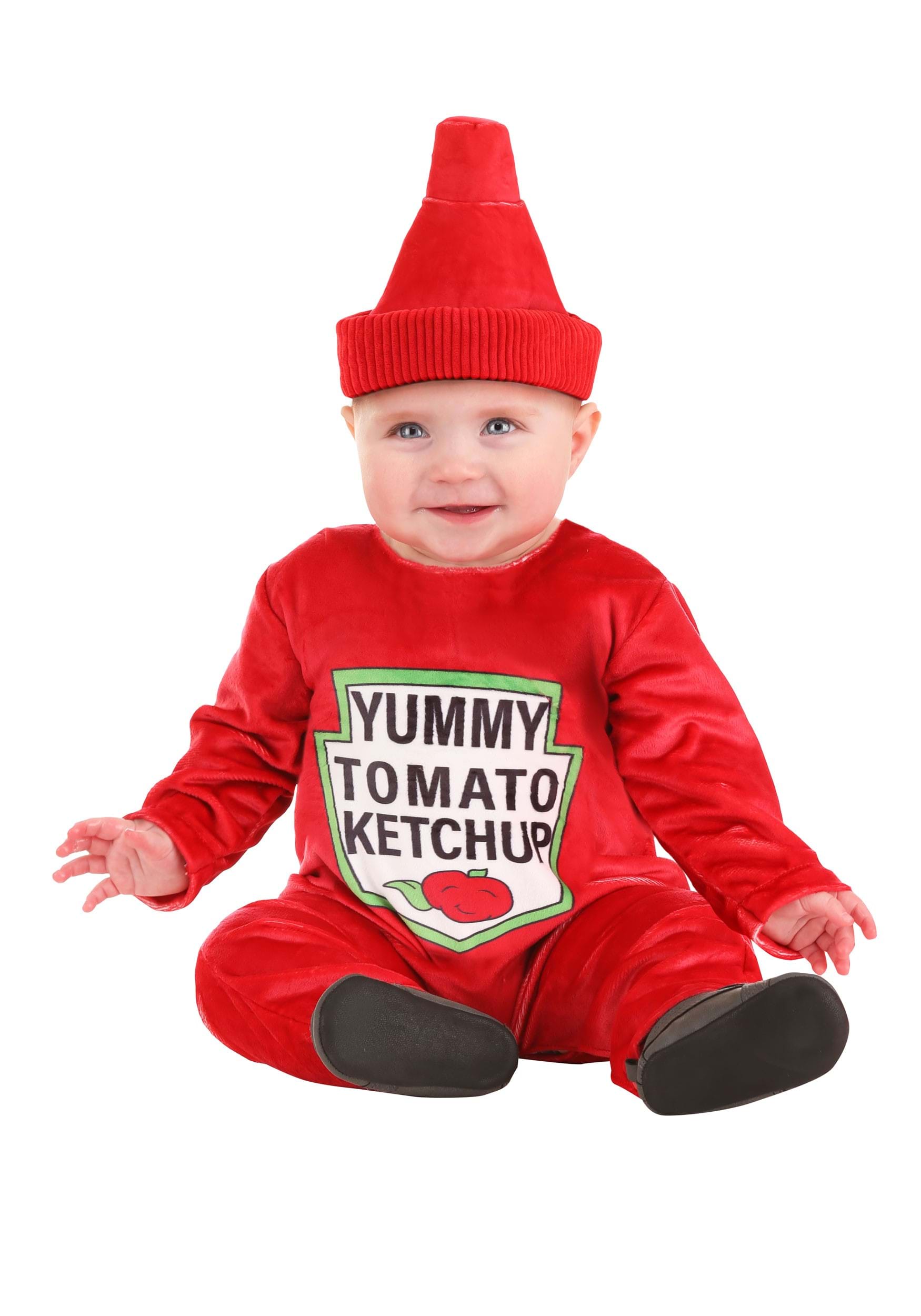 Infant Ketchup Bottle Costume | Infant Food Costumes