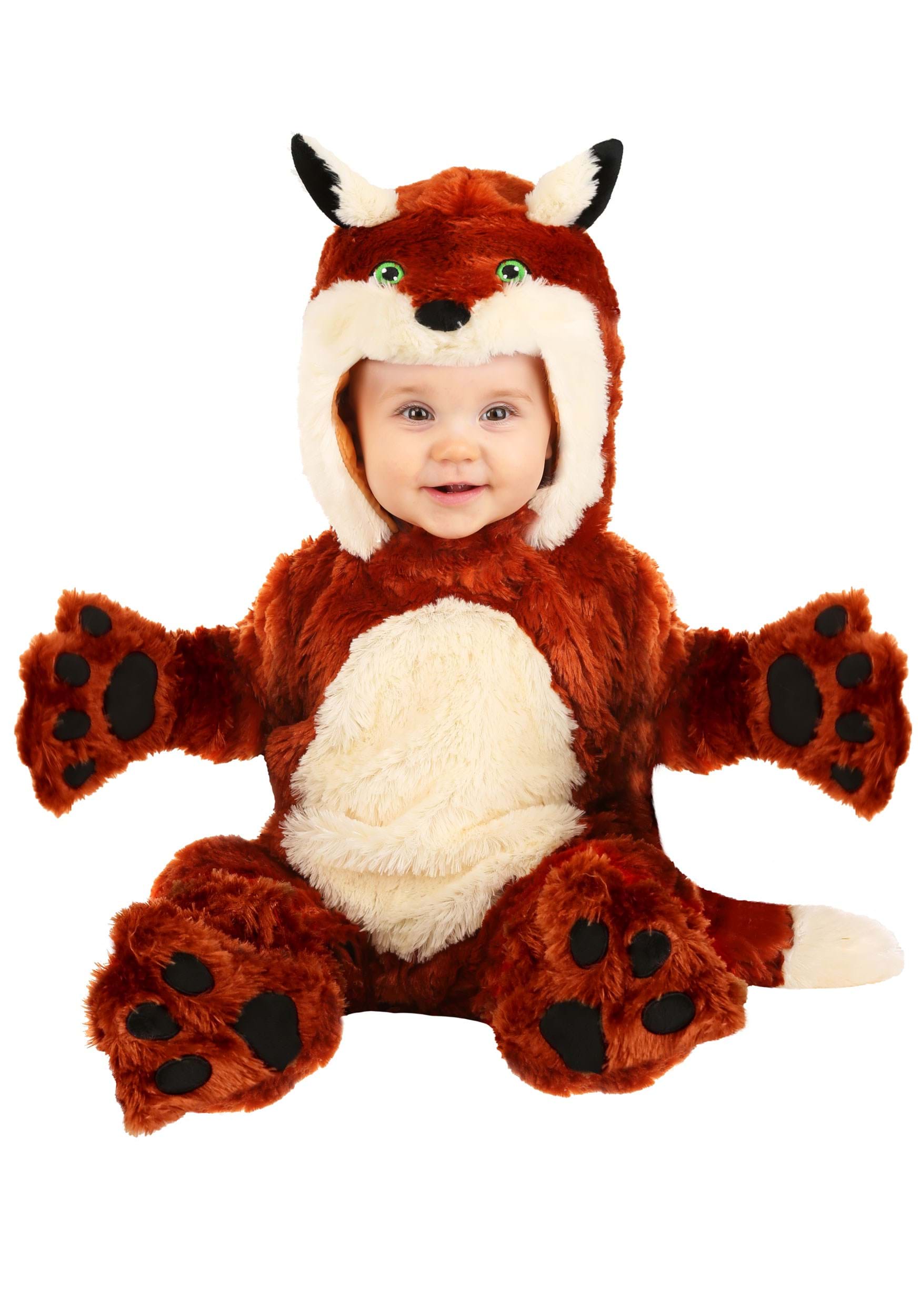 Plush Fox Infant Costume | Infant Animal Costumes