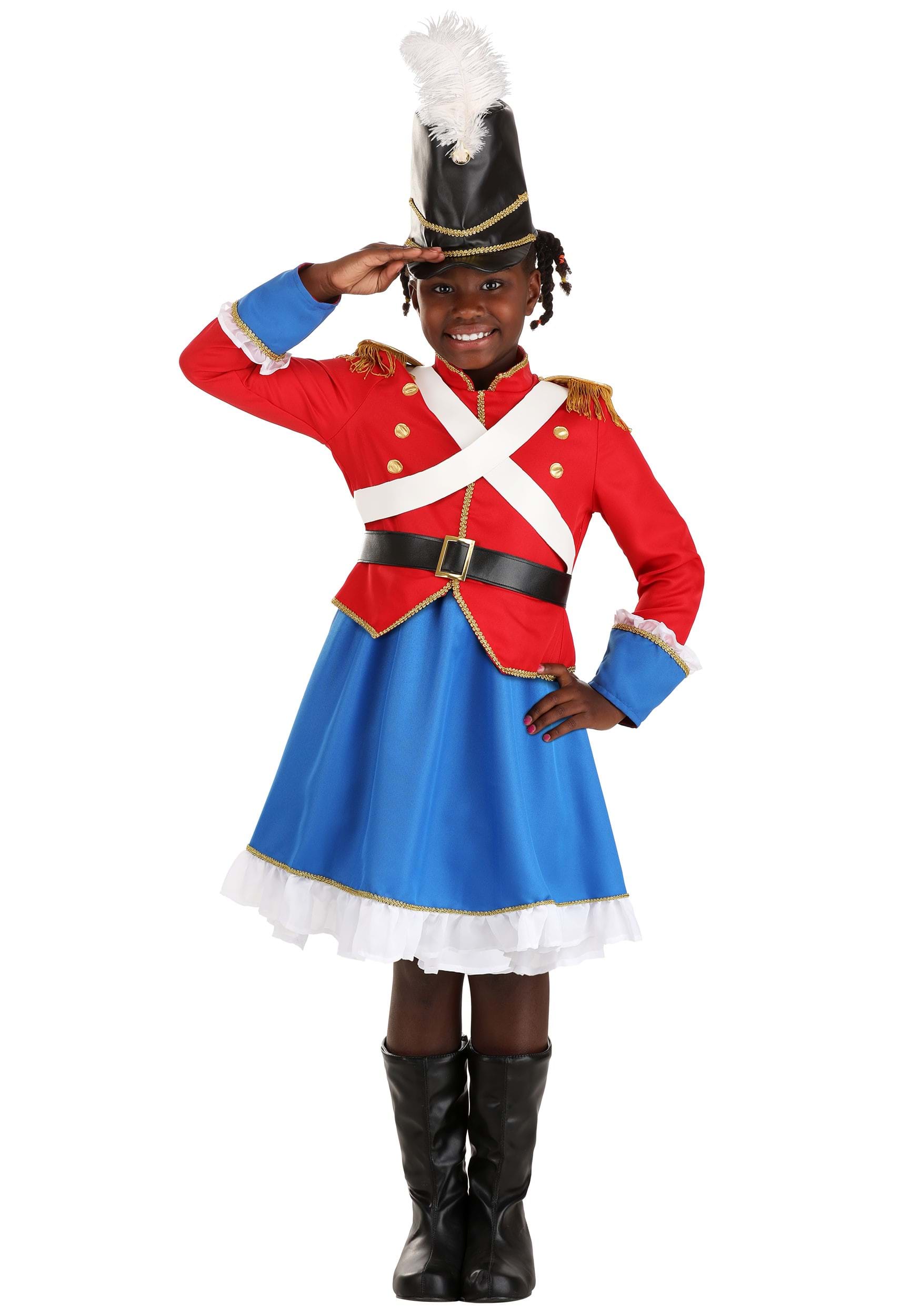 Toy Soldier Girl's Costume Dress | Christmas Costumes