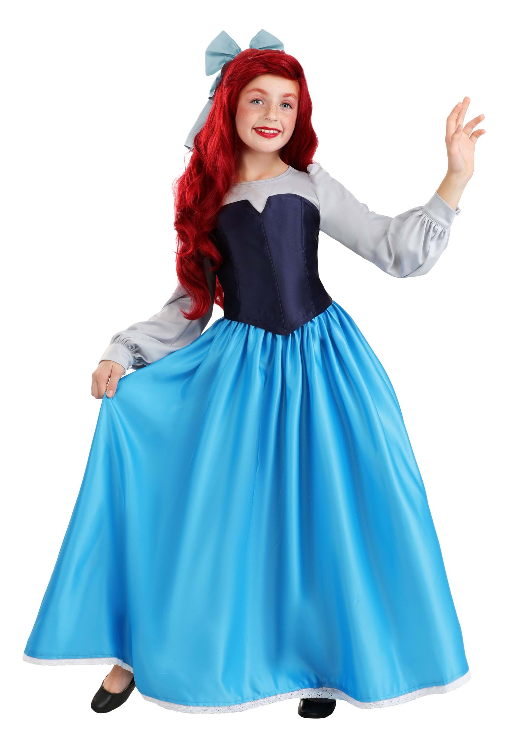 Disney The Little Mermaid Ariel Blue Dress Costume for Girls | Disney Costumes
