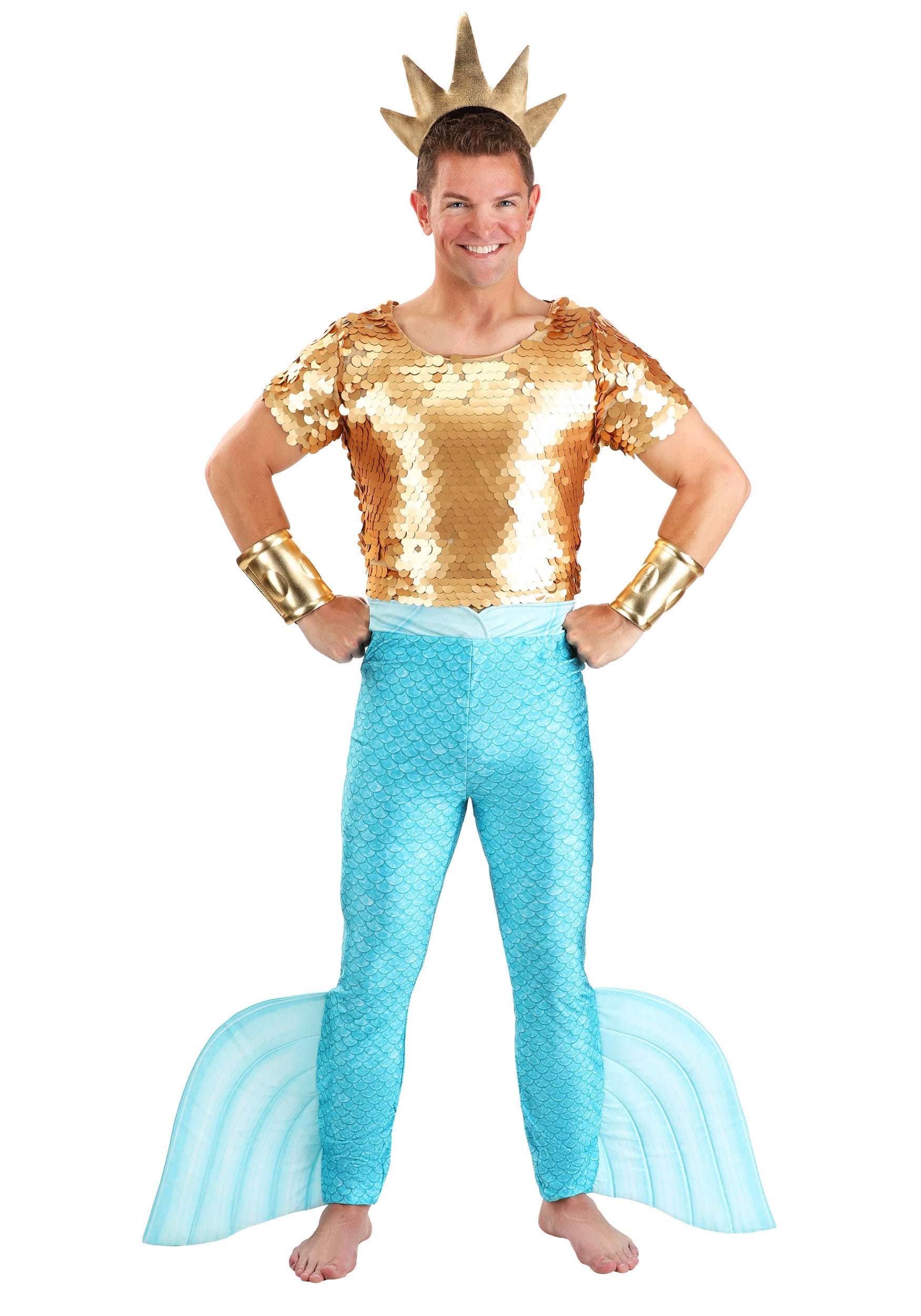 Exclusive Disney King Triton Halloween Costume for Men