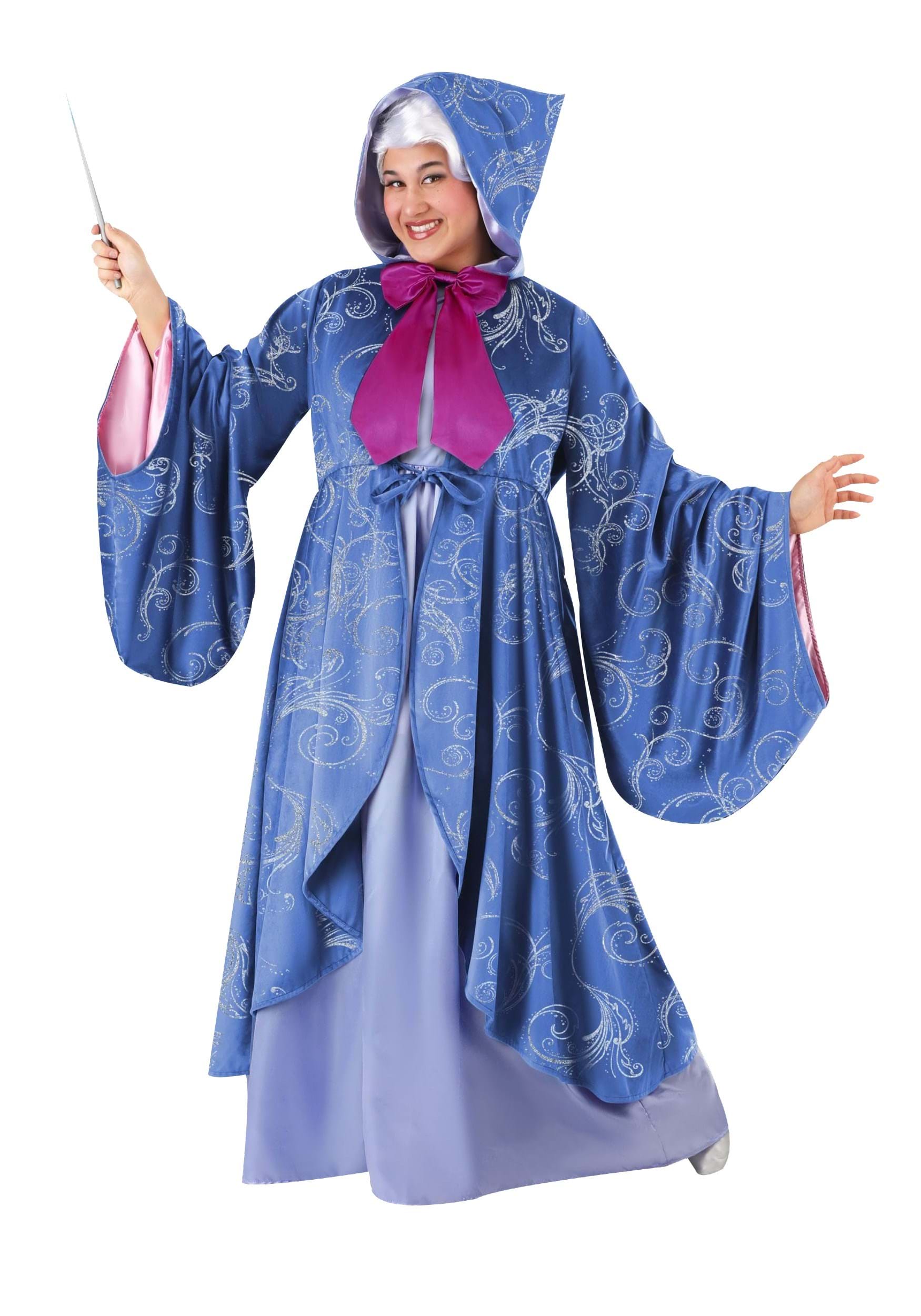 Premium Disney Plus Size Fairy Godmother Costume for Women | Disney Costumes