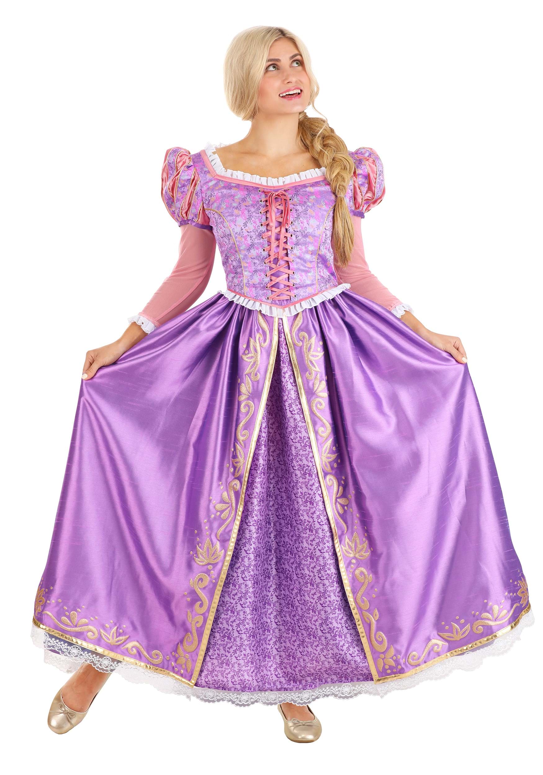 Adult Disney Premium Rapunzel Costume Dress | Disney Costumes