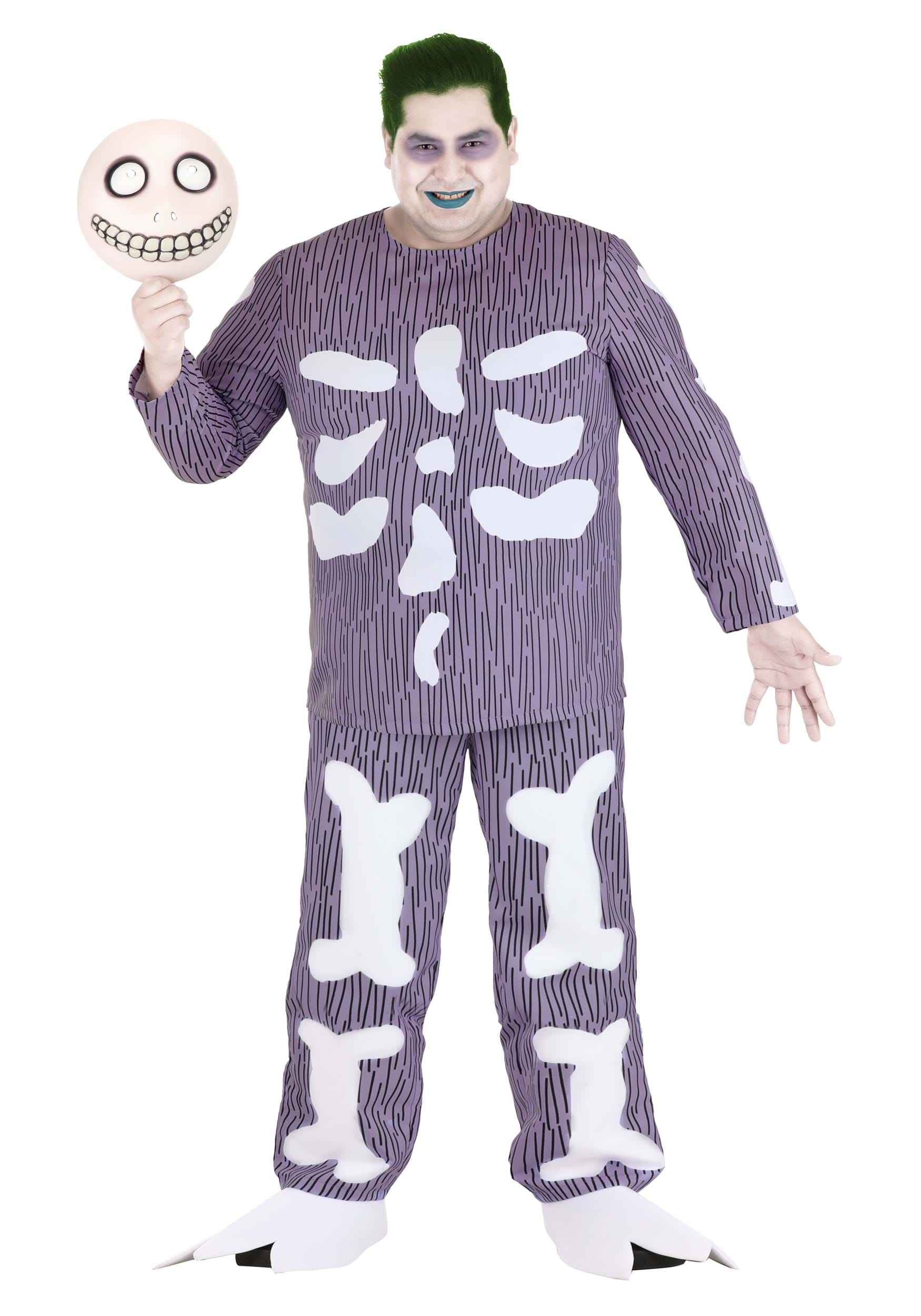 Plus Size Disney Nightmare Before Christmas Men's Barrel Costume
