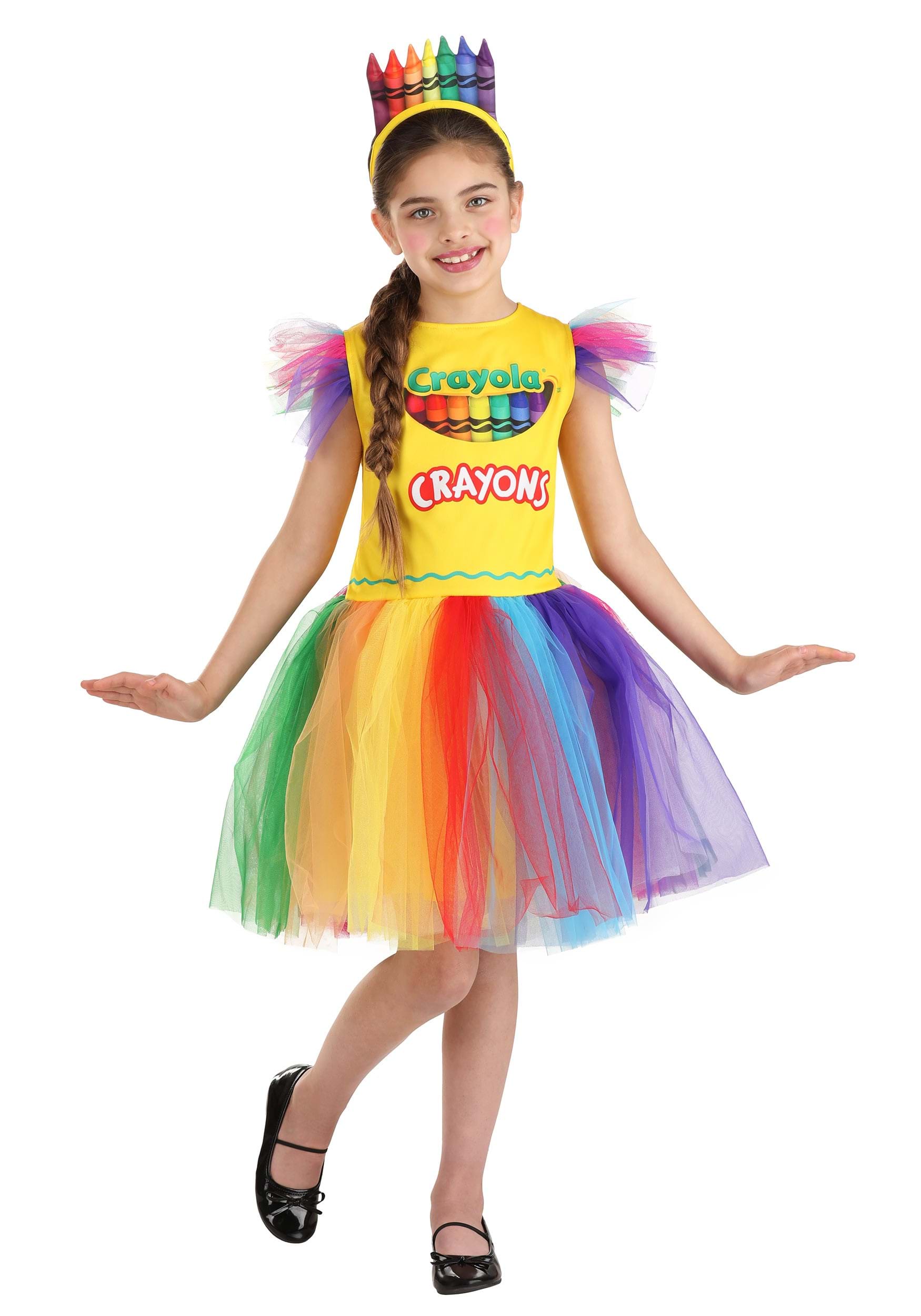 Kid's Crayon Box Costume Dress | Funny Costumes