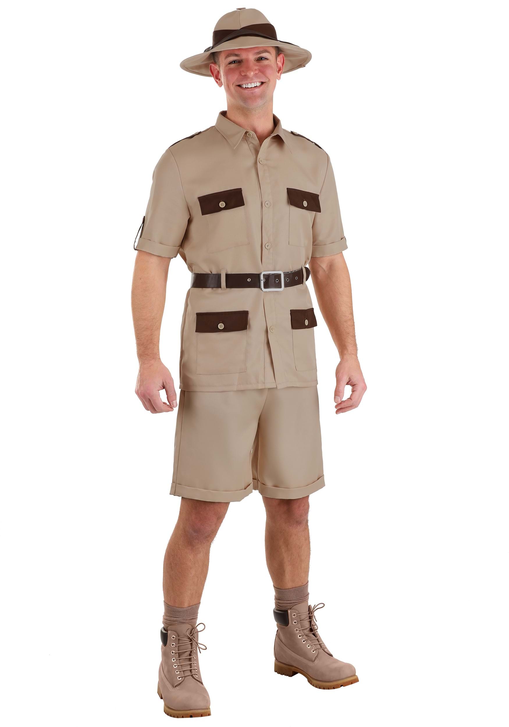 Safari Explorer Adult Costume