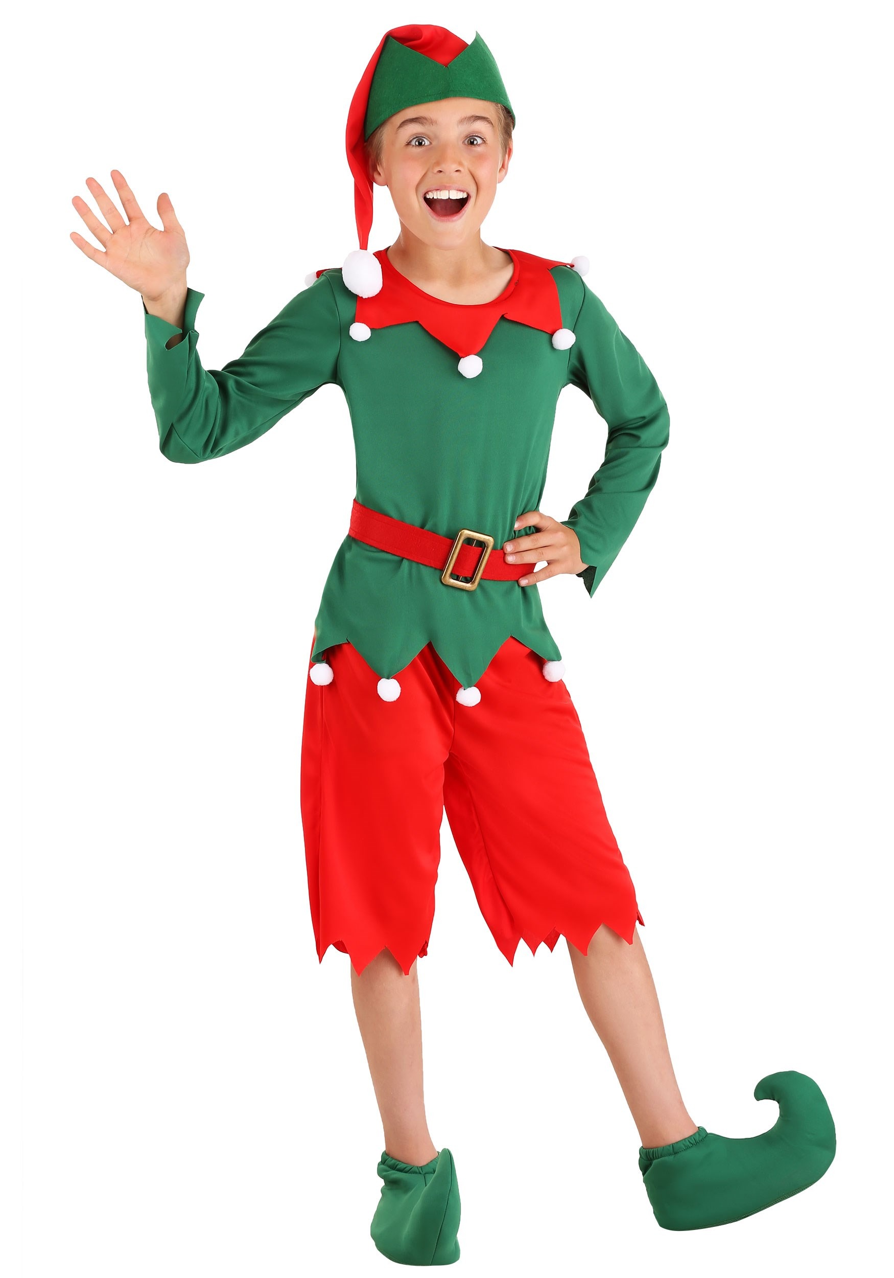 Boy's Santa's Helper Costume | Boy's Costumes