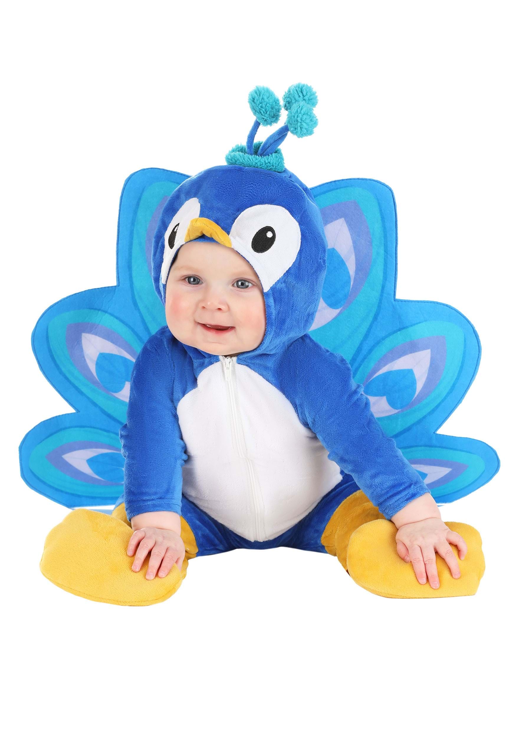 Infant Perfect Lil Peacock Costume | Baby Animal Costumes