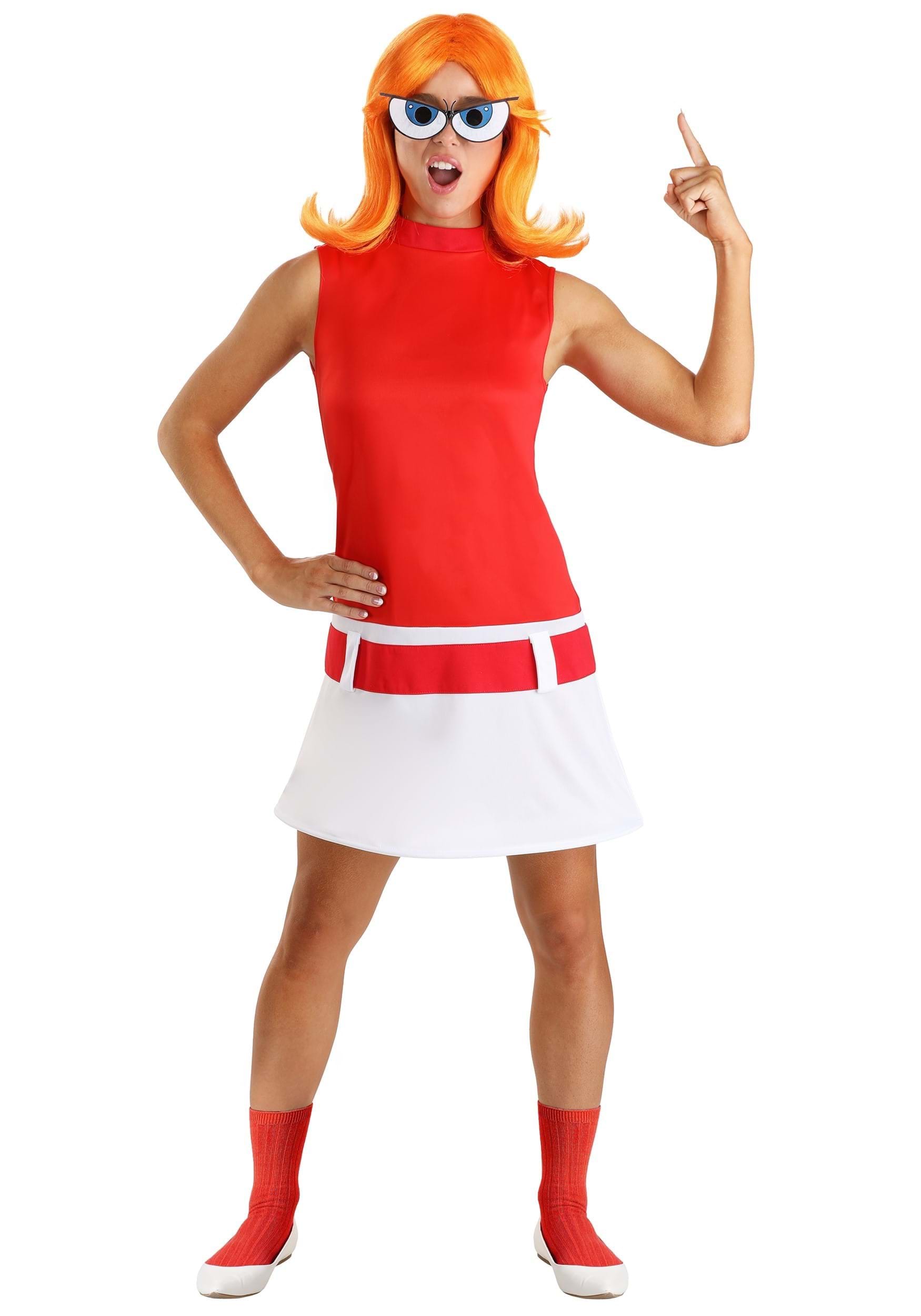 Adult Disney Phineas and Ferb Candace Flynn Costume | Disney Costumes