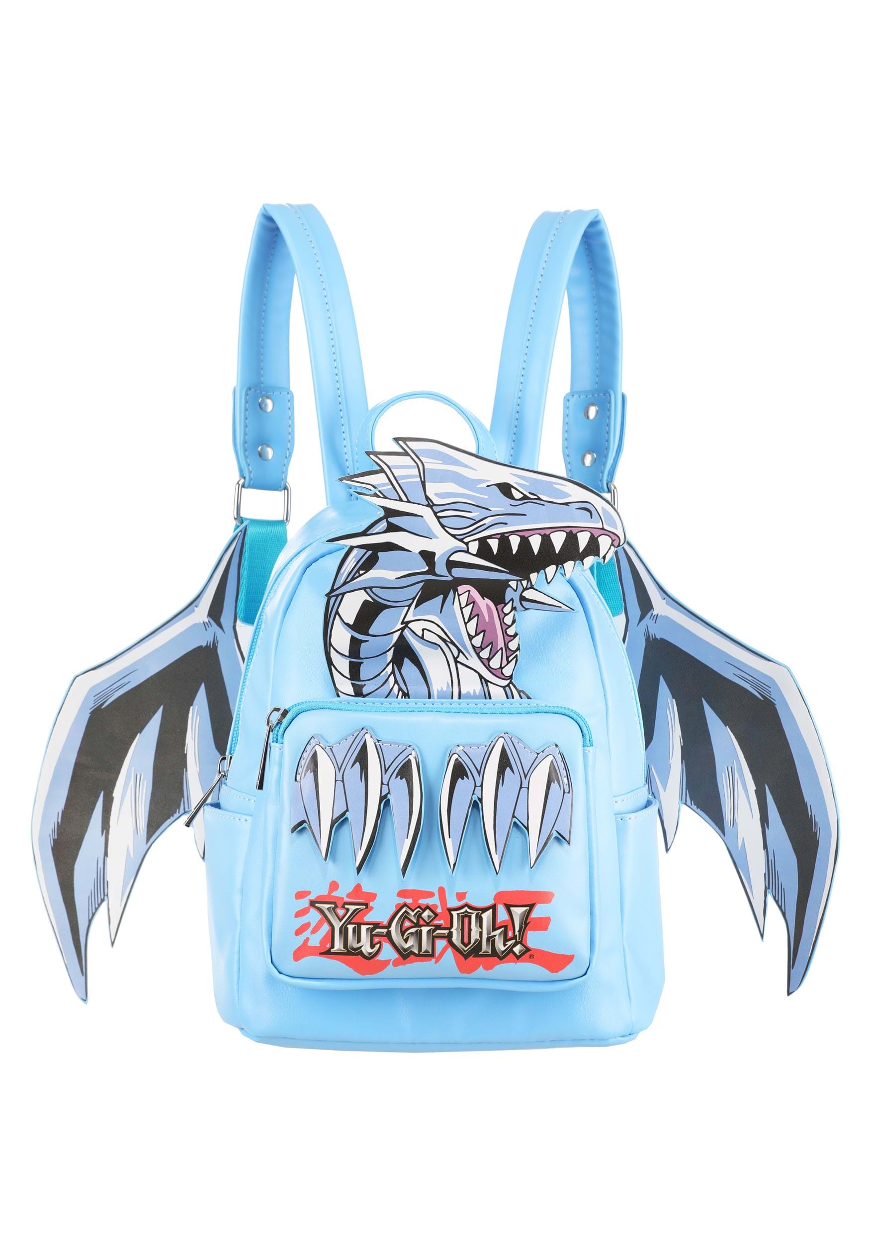 Yu-Gi-Oh! Blue Eyes White Dragon 3D Backpack | Anime Backpacks