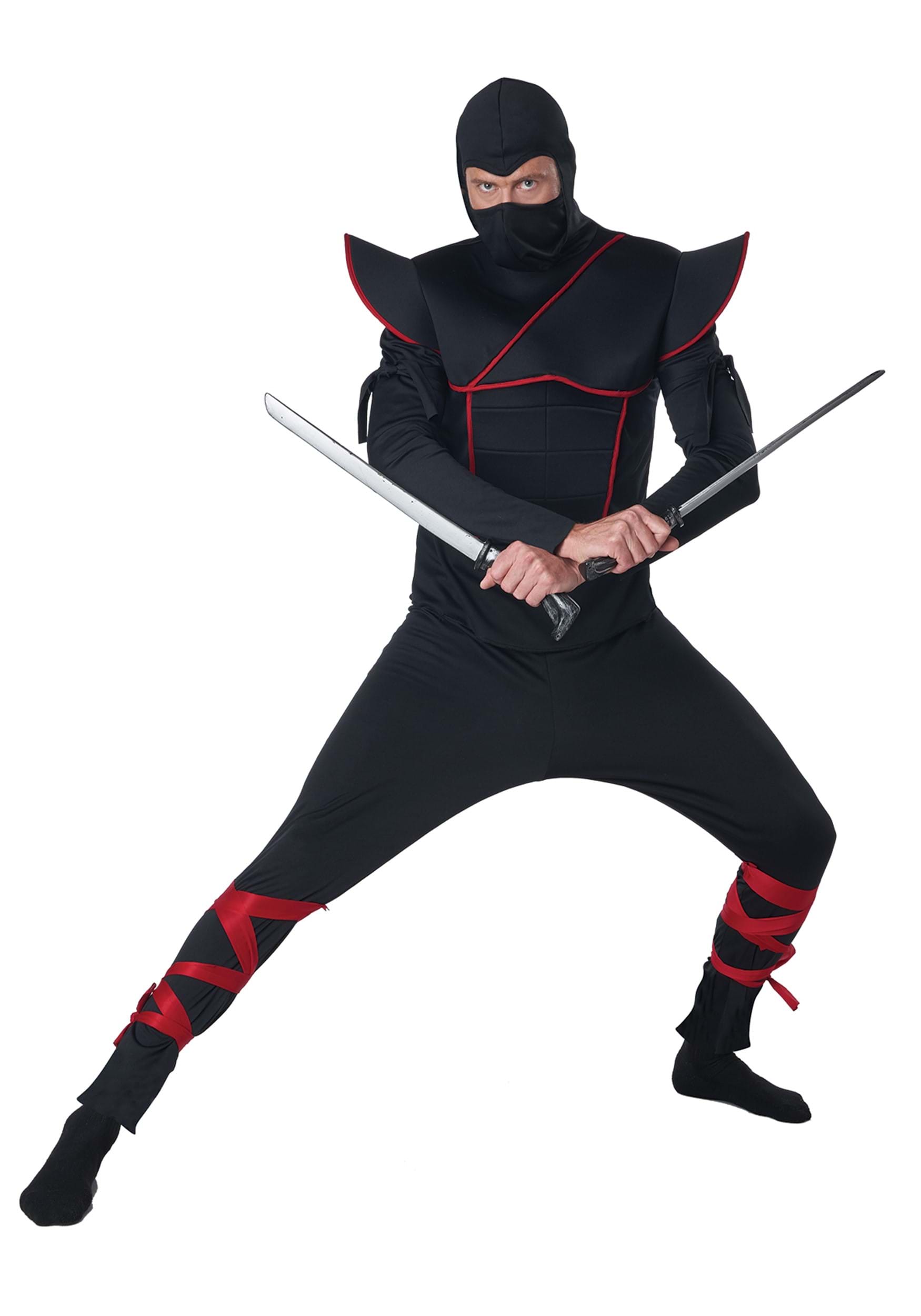 Stealth Ninja Men's Costume | Made by Us Costumes