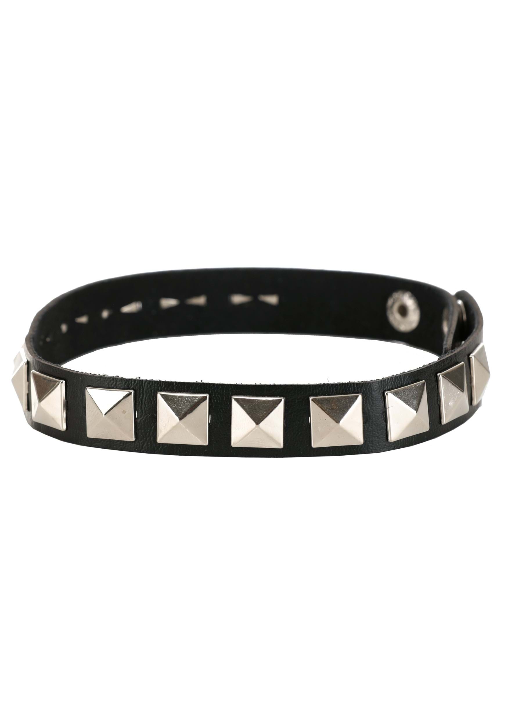 Black Studded Choker Accessory | Costume Jewelry