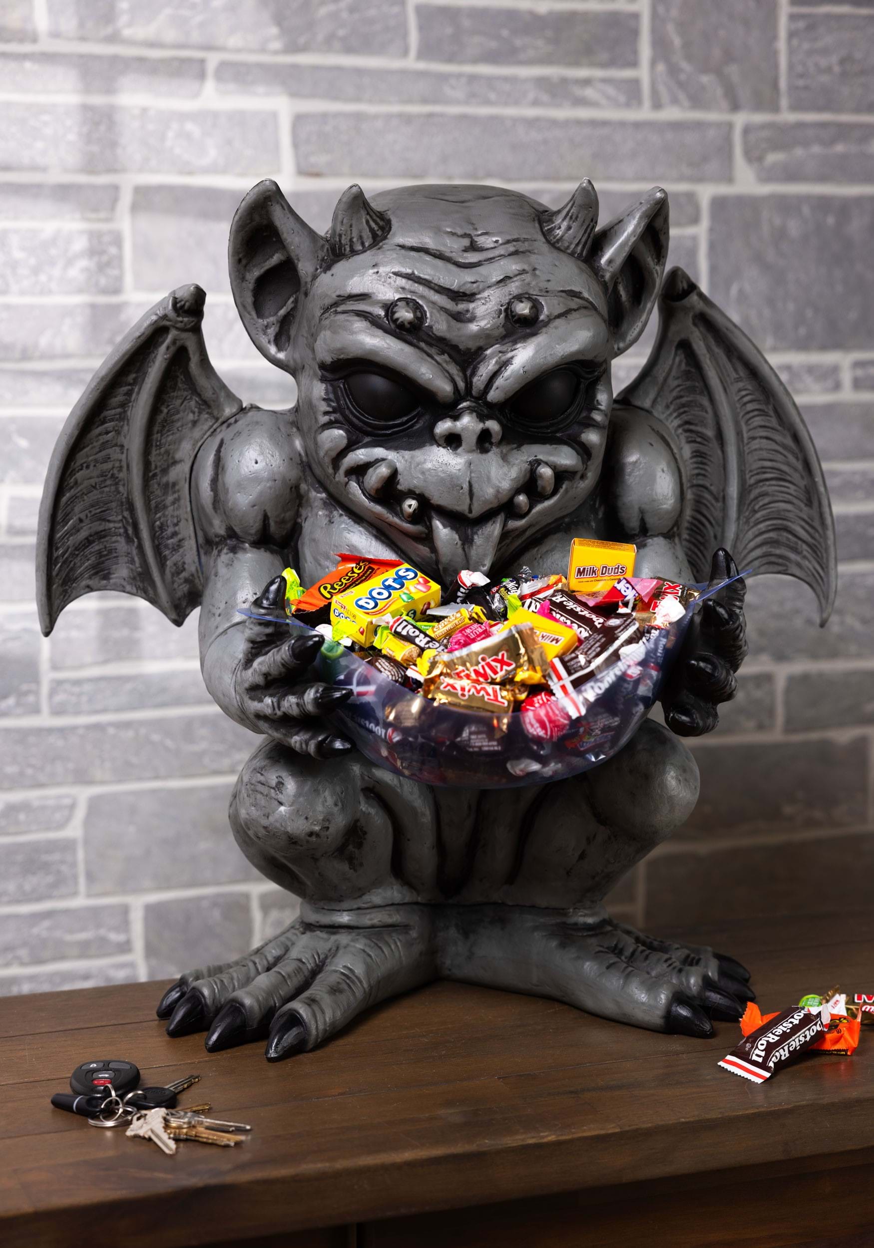 Gargoyle Treat Bowl Decoration | Halloween Candy Bowls