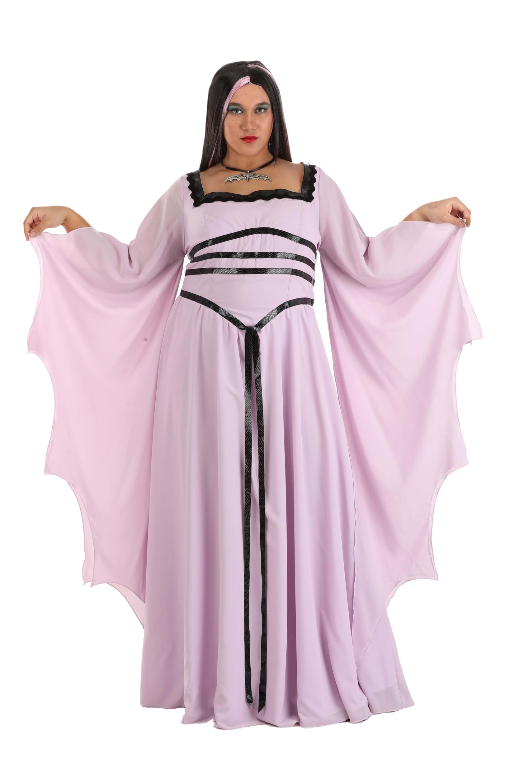 Plus Size Premium Lily Classic Munsters Women's Costume | Munsters Costumes