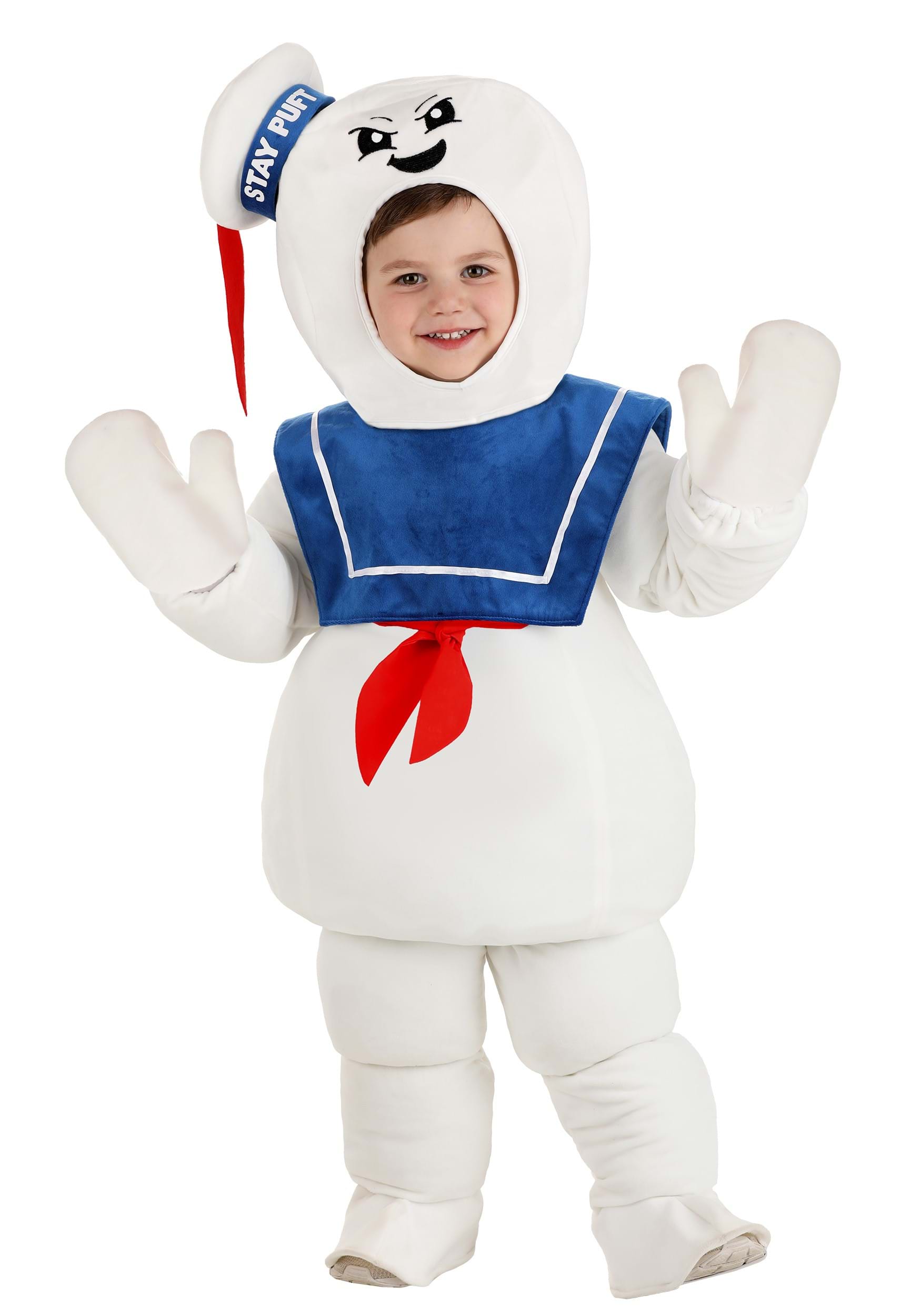 Deluxe Stay Puft Marshmallow Man Toddler Ghostbusters Costume | Stay Puft Marshmallow Man Costumes