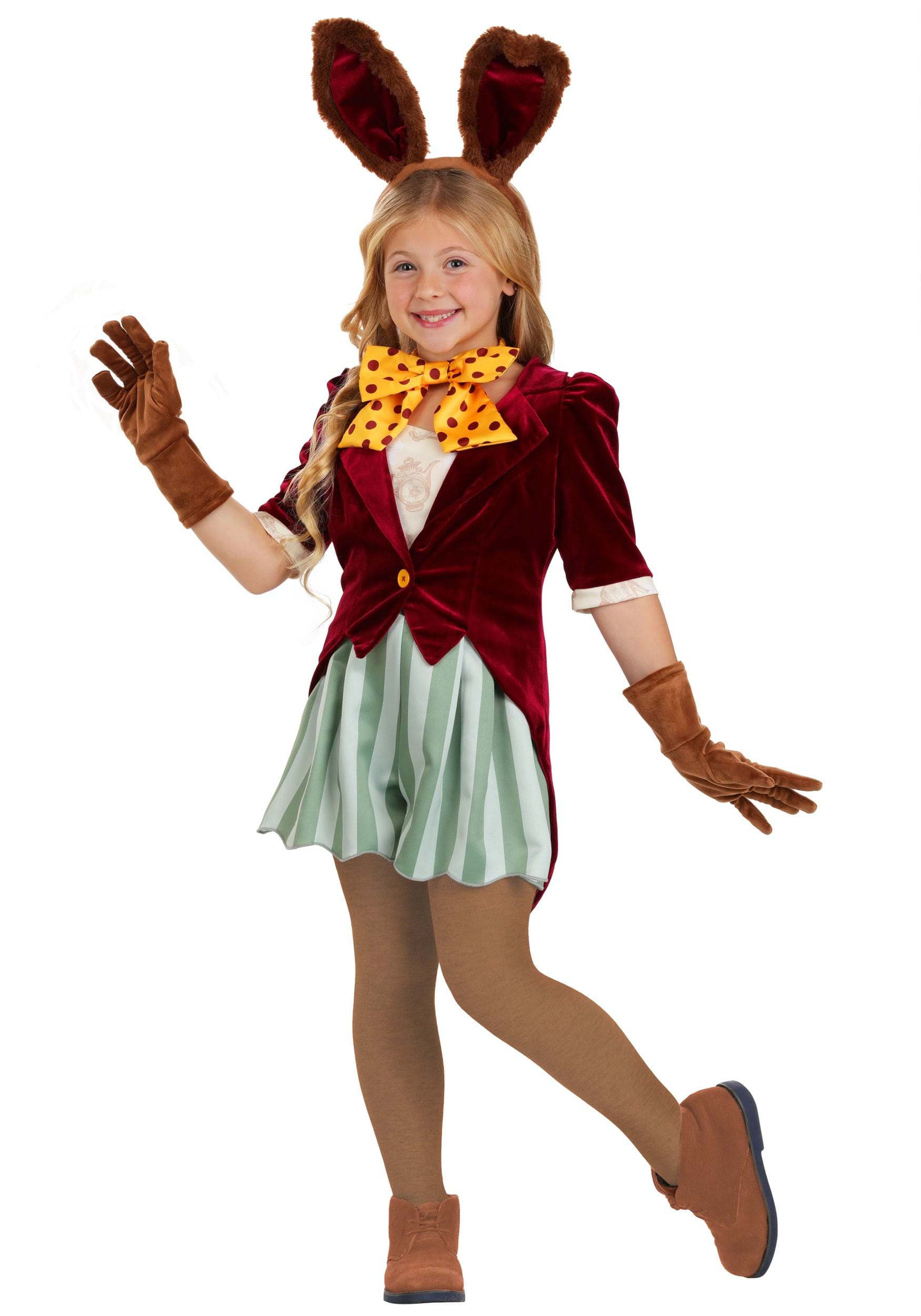 Trendy Girl's March Hare Costume | Storybook Costumes