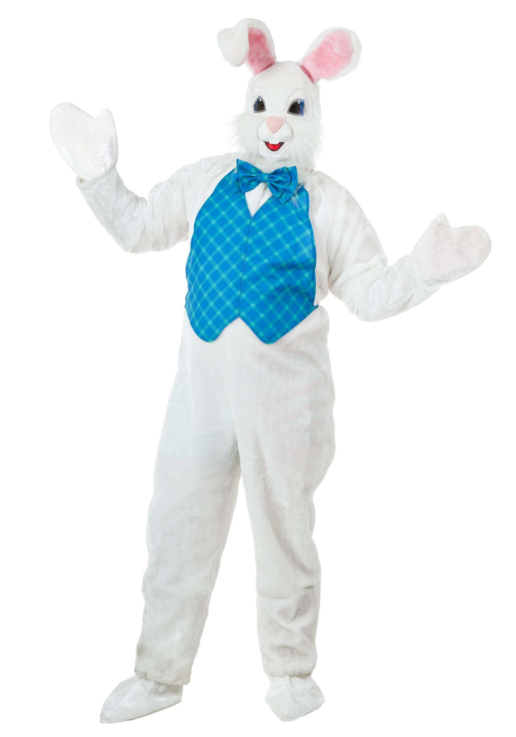 Mascot Happy Easter Bunny Costume | Easter Costumes