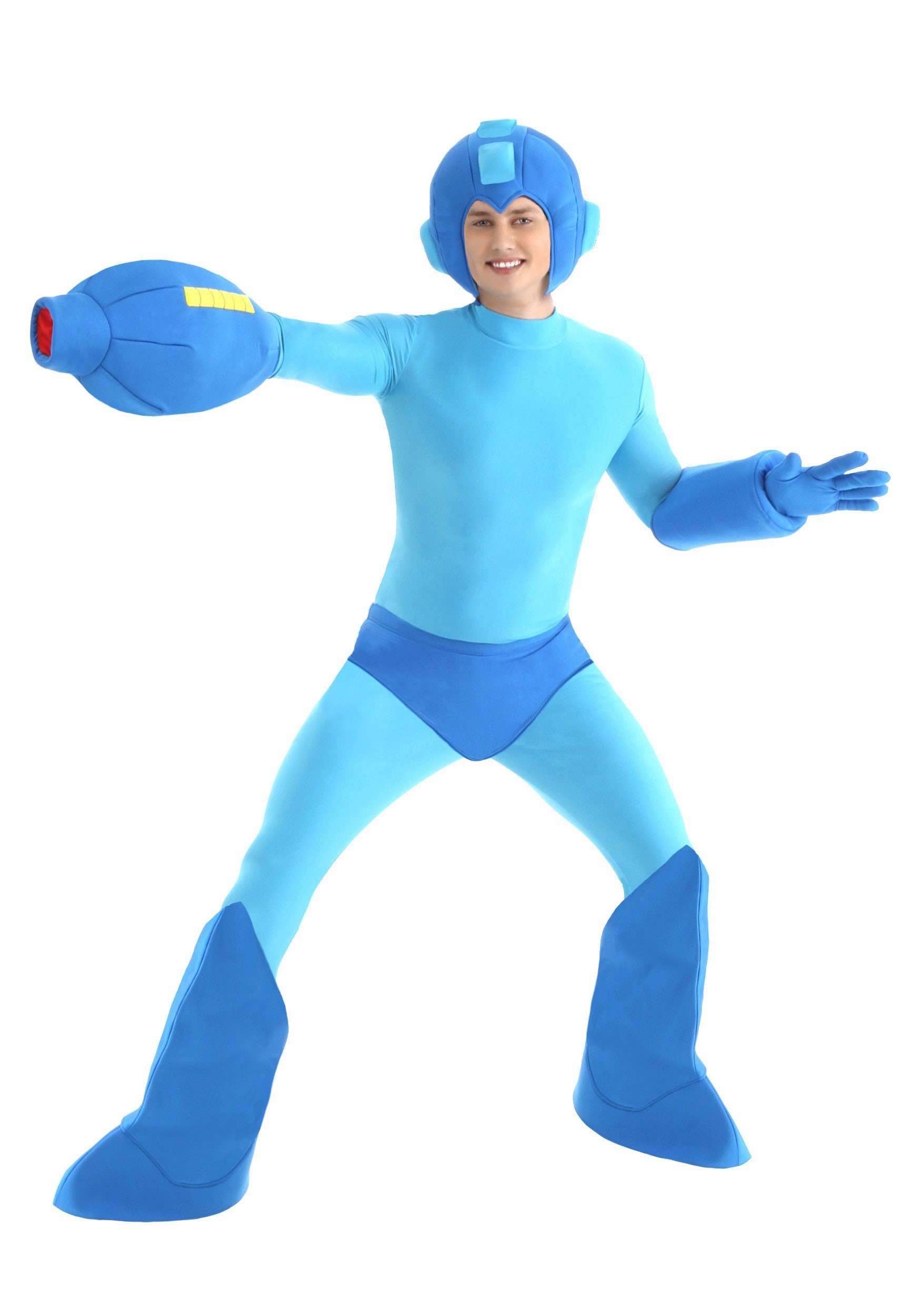 Mega Man Adult Costume | Video Game Costumes