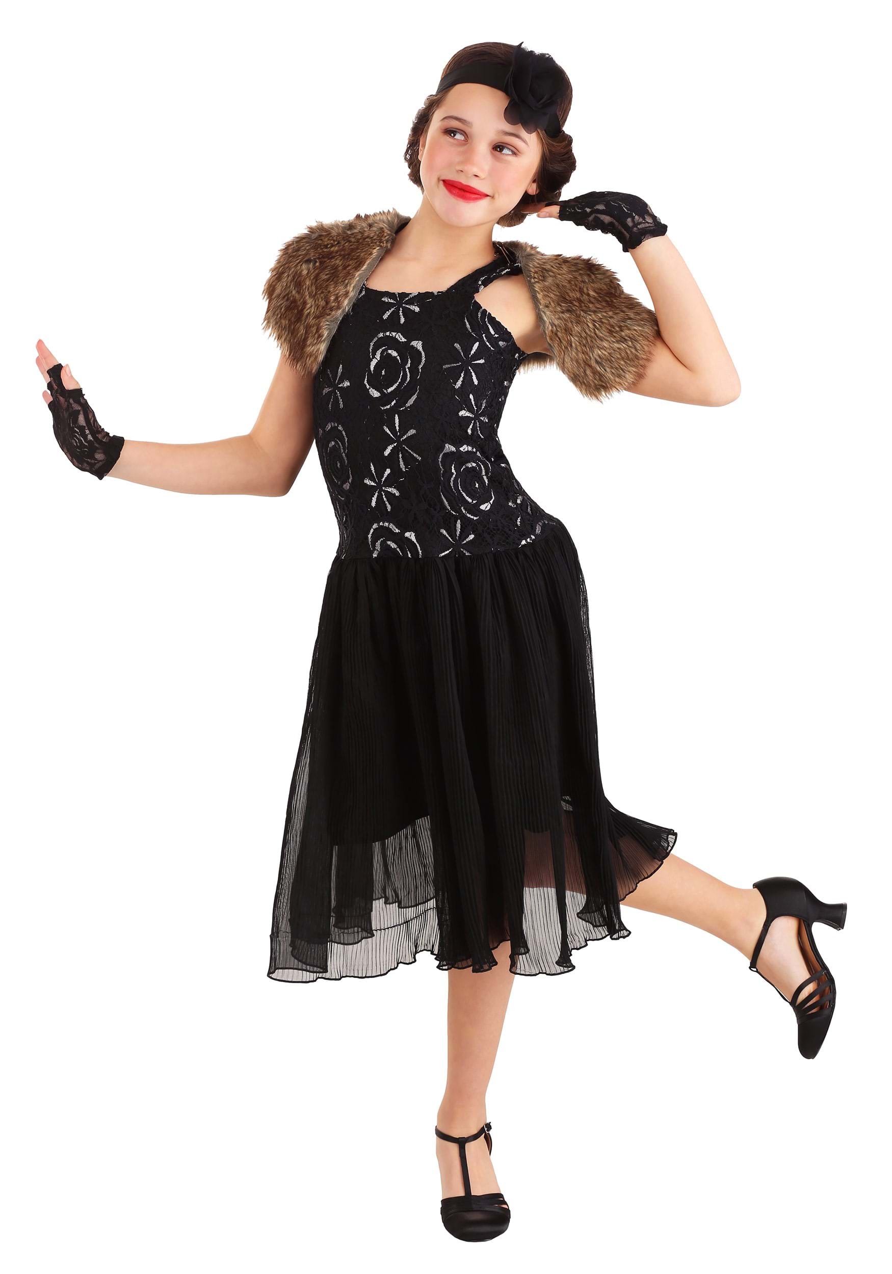 Charleston Flapper Girl's Costume Dress | Flapper Costumes