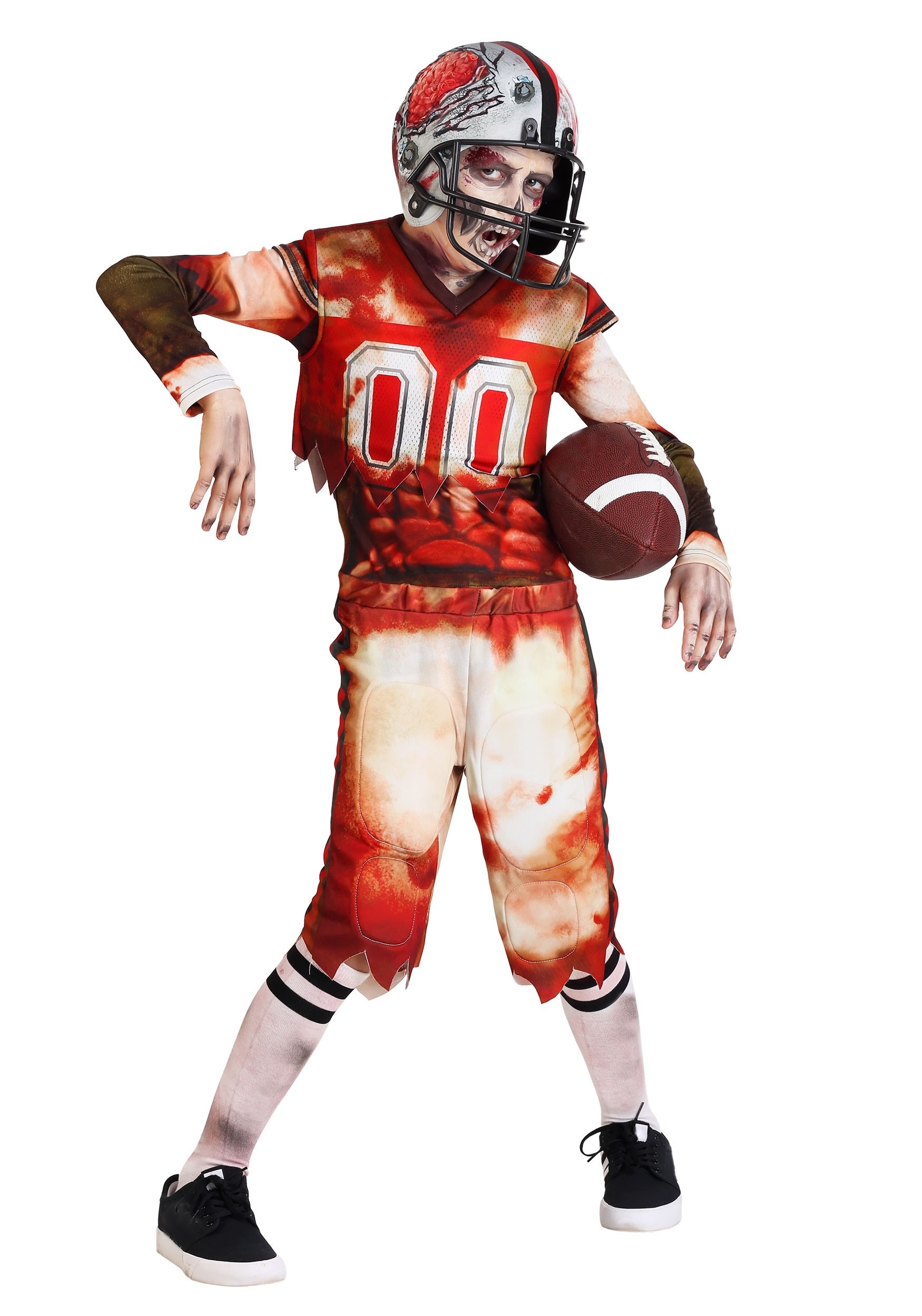 Zombie Football Player Kid's Costume