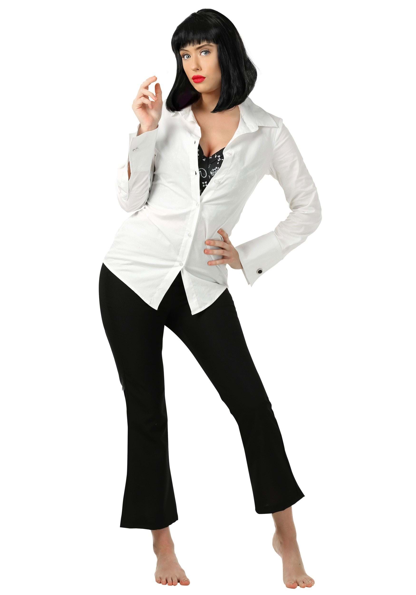 Plus Size Mia Wallace Pulp Fiction Women's Costume | Movie Costumes