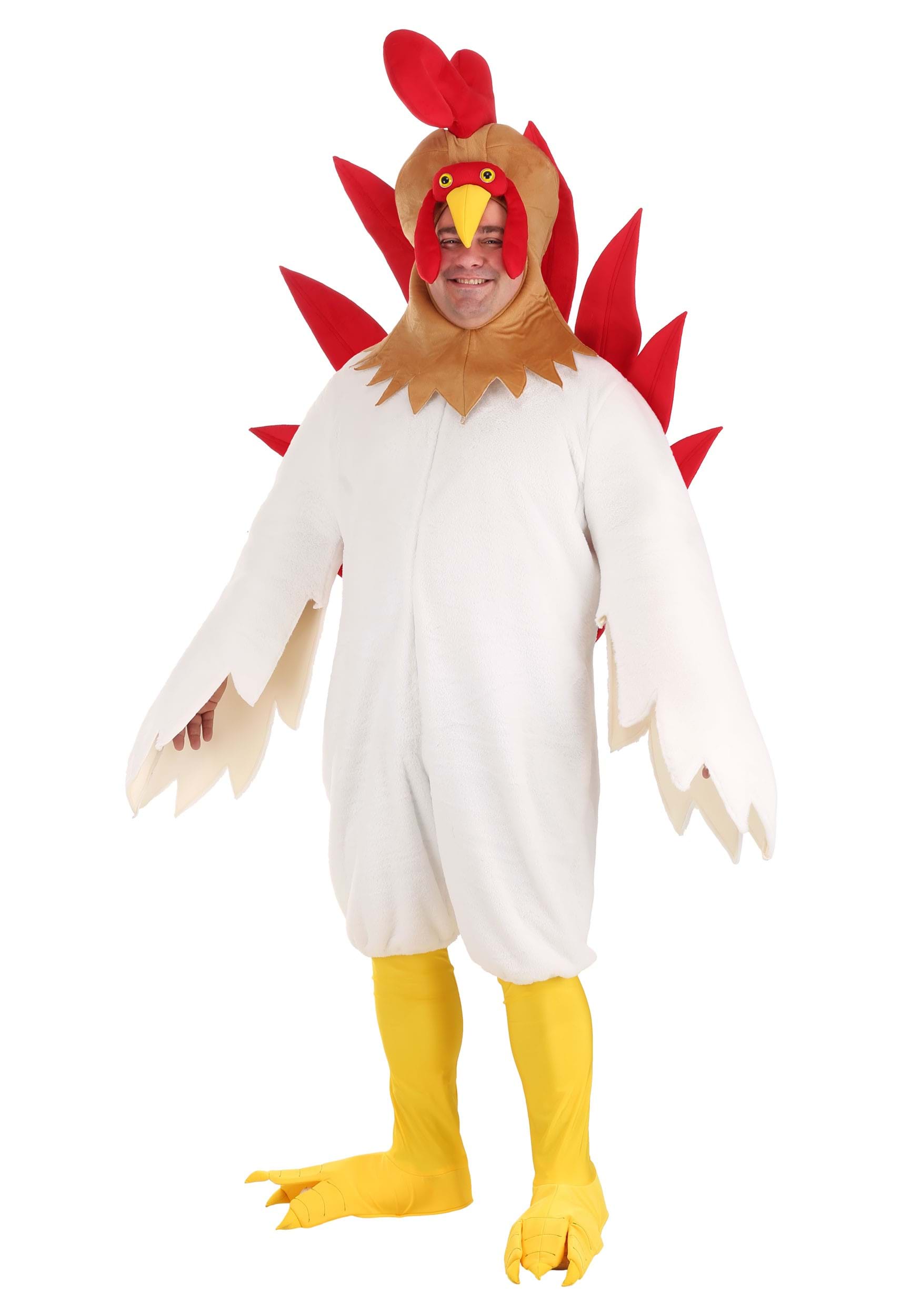 Plus Size Rooster Costume for Adults | Adult Animal Costumes
