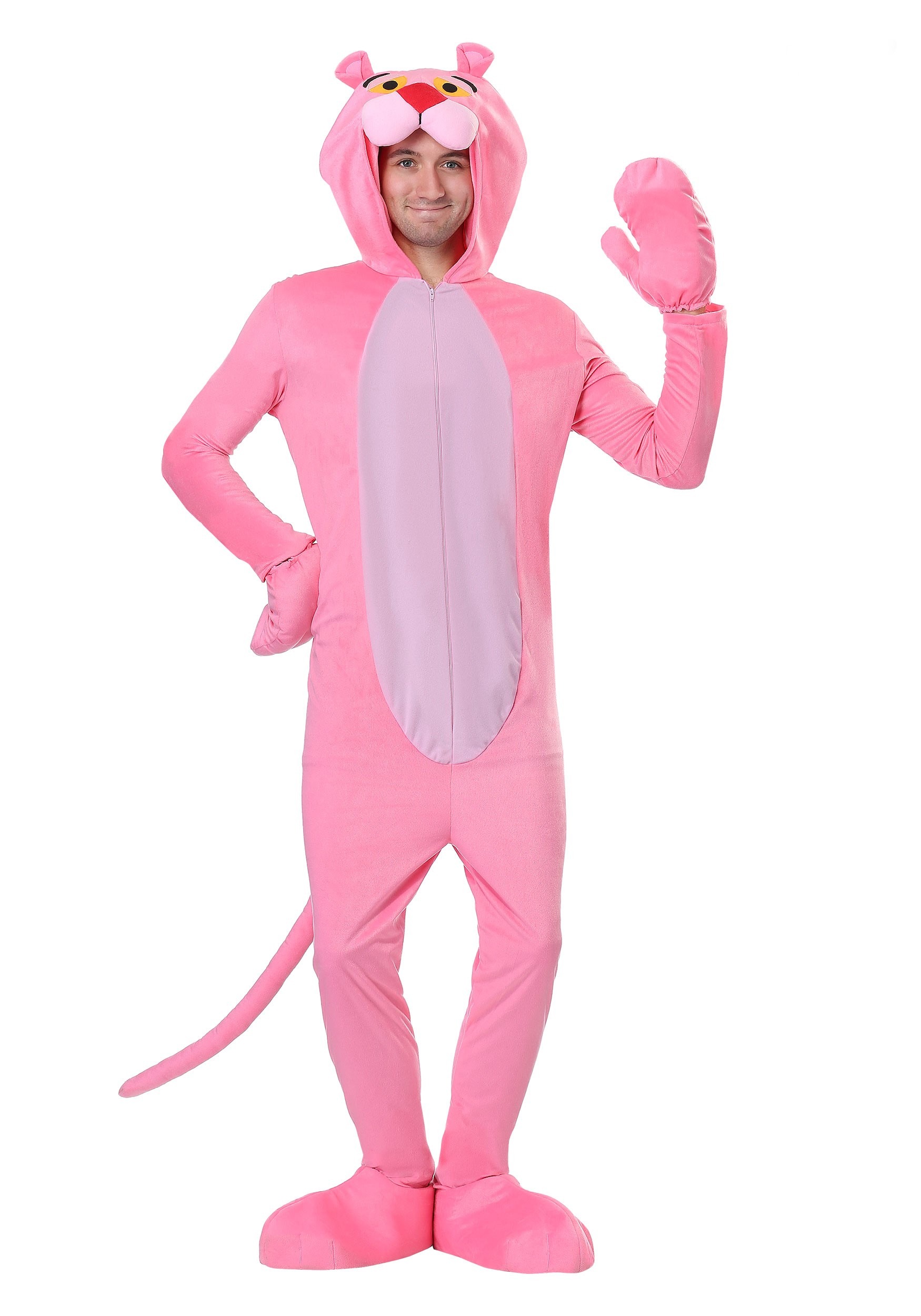 Adult Plus Size The Pink Panther Costume | Cartoon Character Costumes