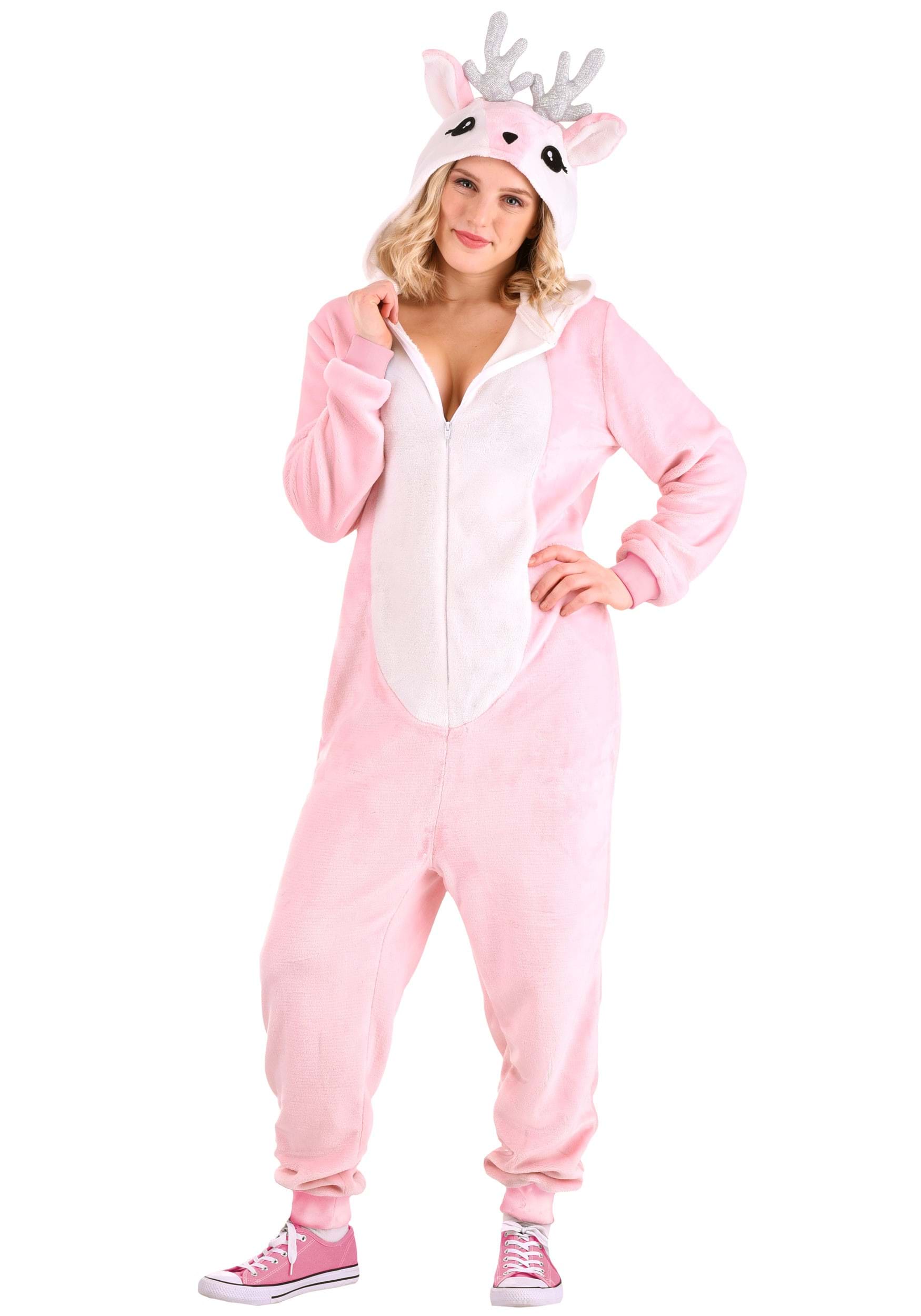Pink Deer Women's Costume