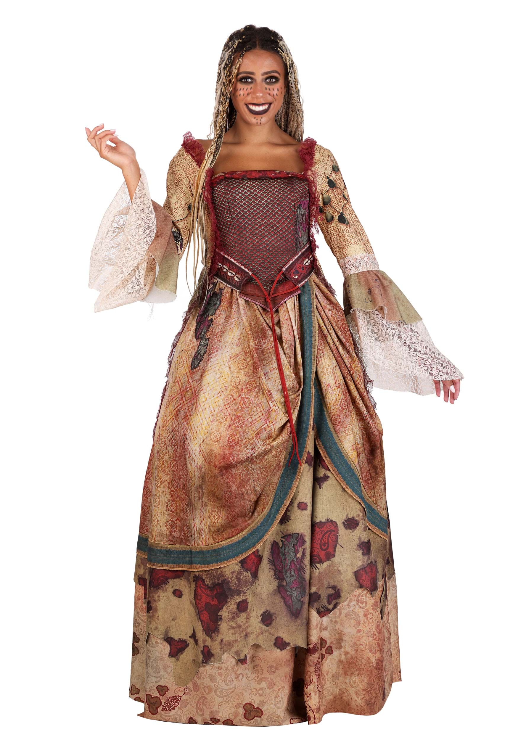 Deluxe Disney Pirates of the Caribbean Women's Tia Dalma Costume | Disney Costumes