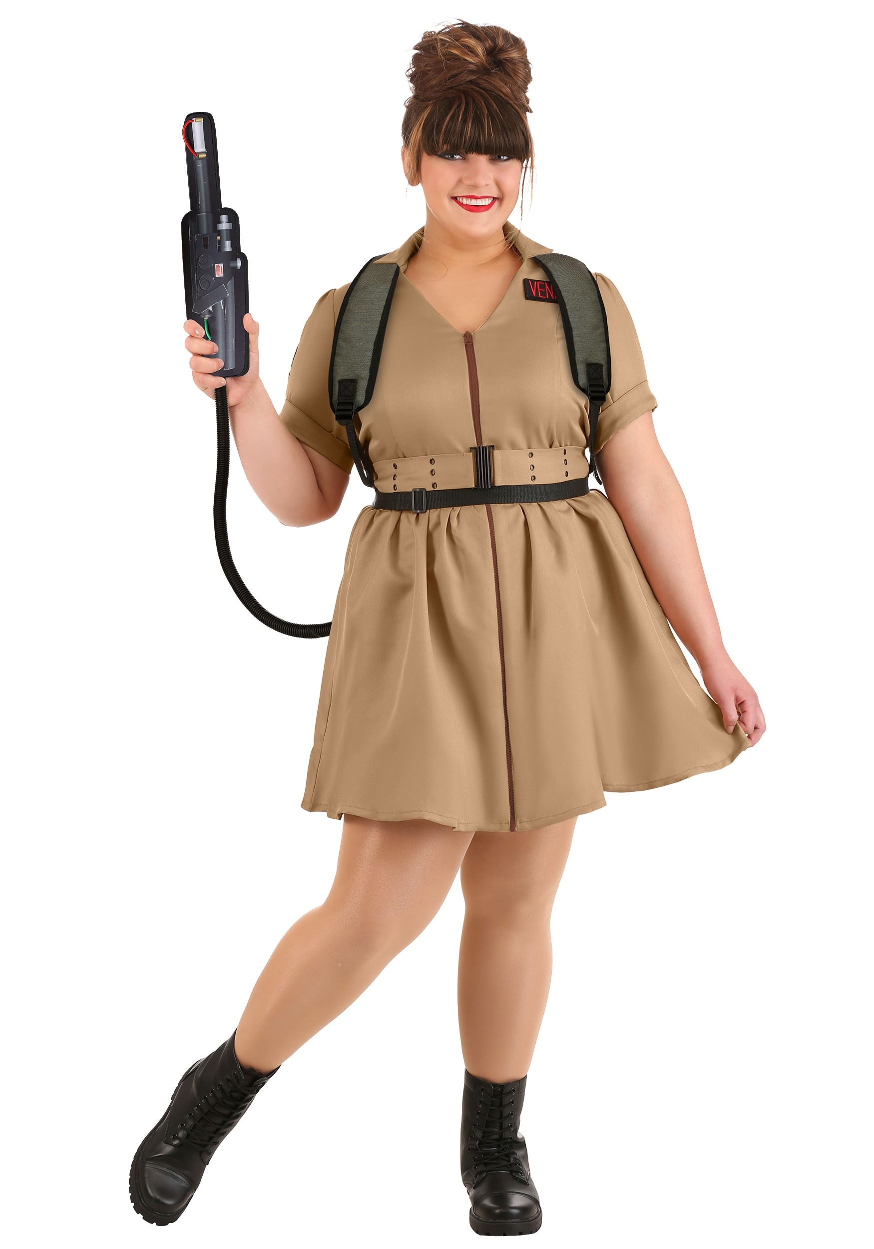 Women's Plus Size Ghostbusters Costume Dress | Movie Costumes