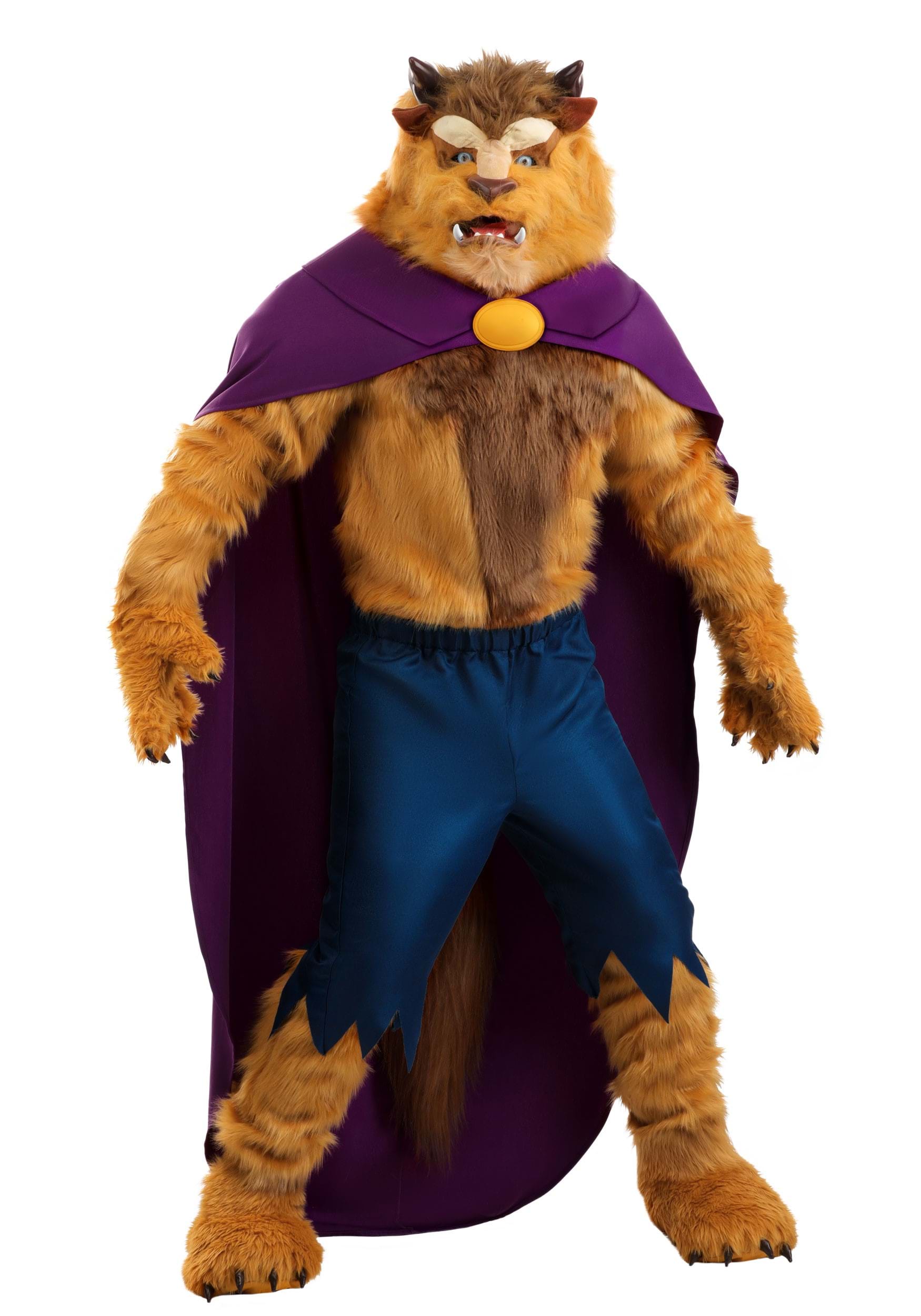 Authentic Caped Disney Beast Men's Costume | Beauty and the Beast Costumes