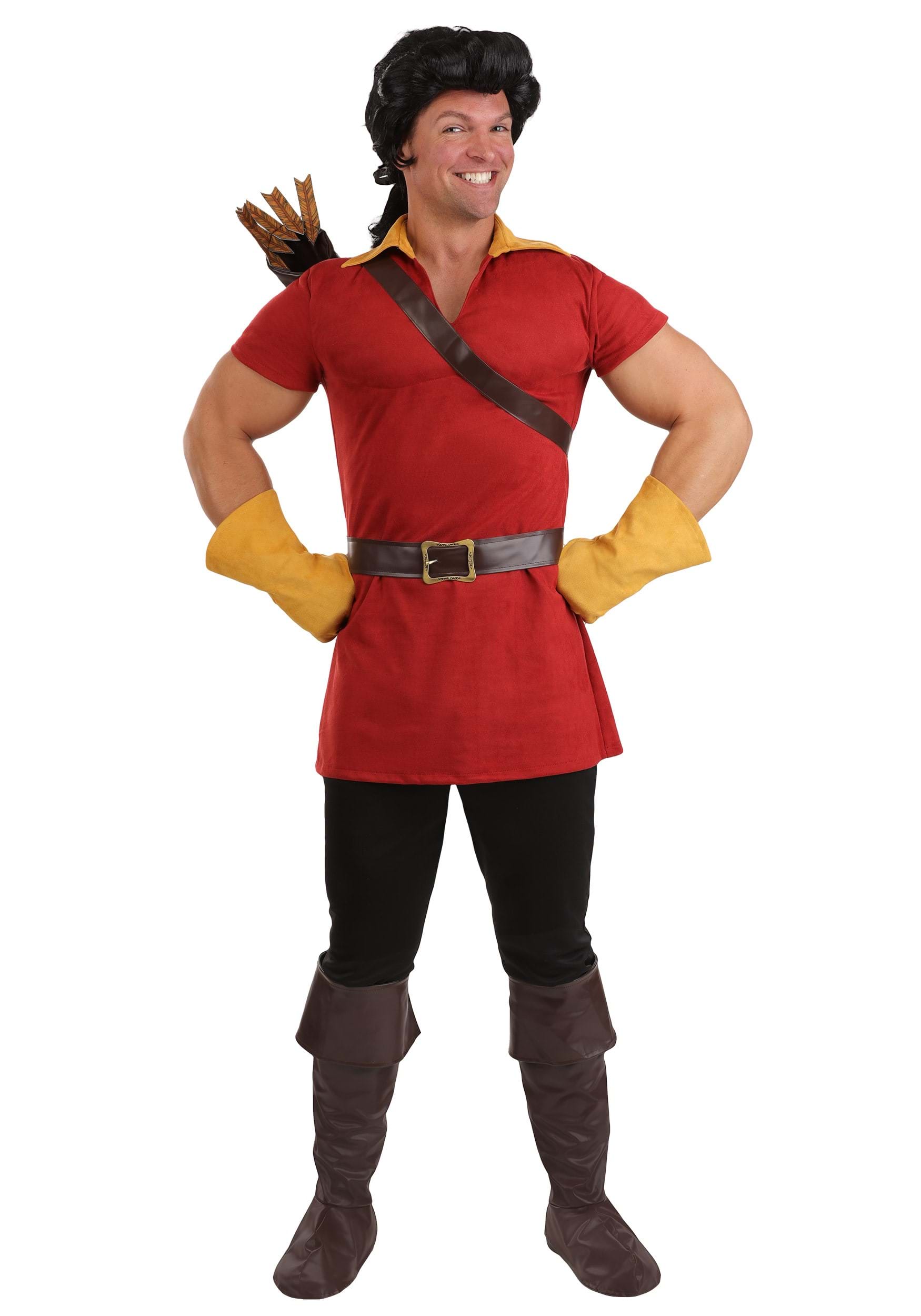 Deluxe Disney Gaston Men's Costume | Disney Costumes