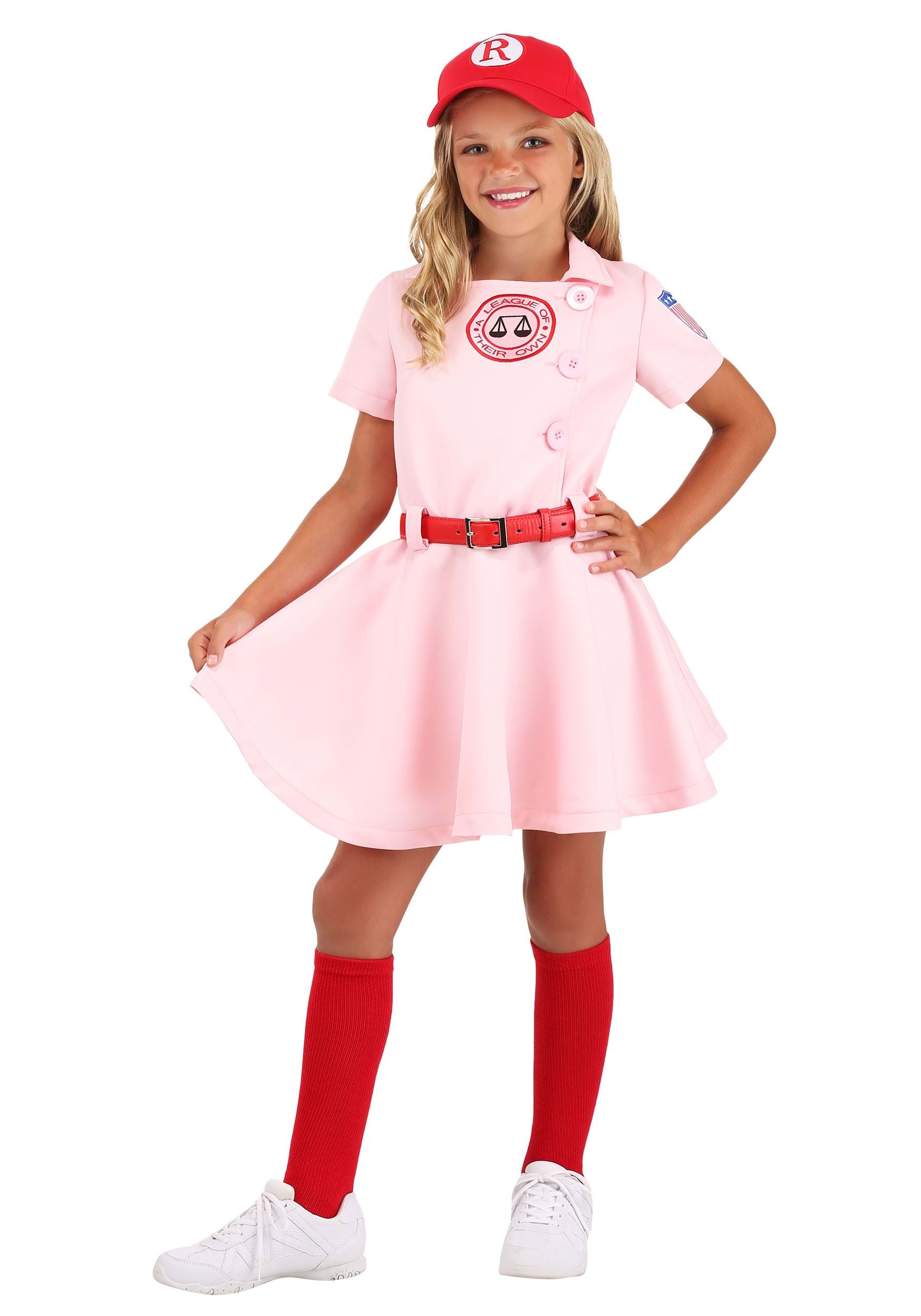 League of Their Own Girl's Luxury Dottie Costume | Movie Costumes