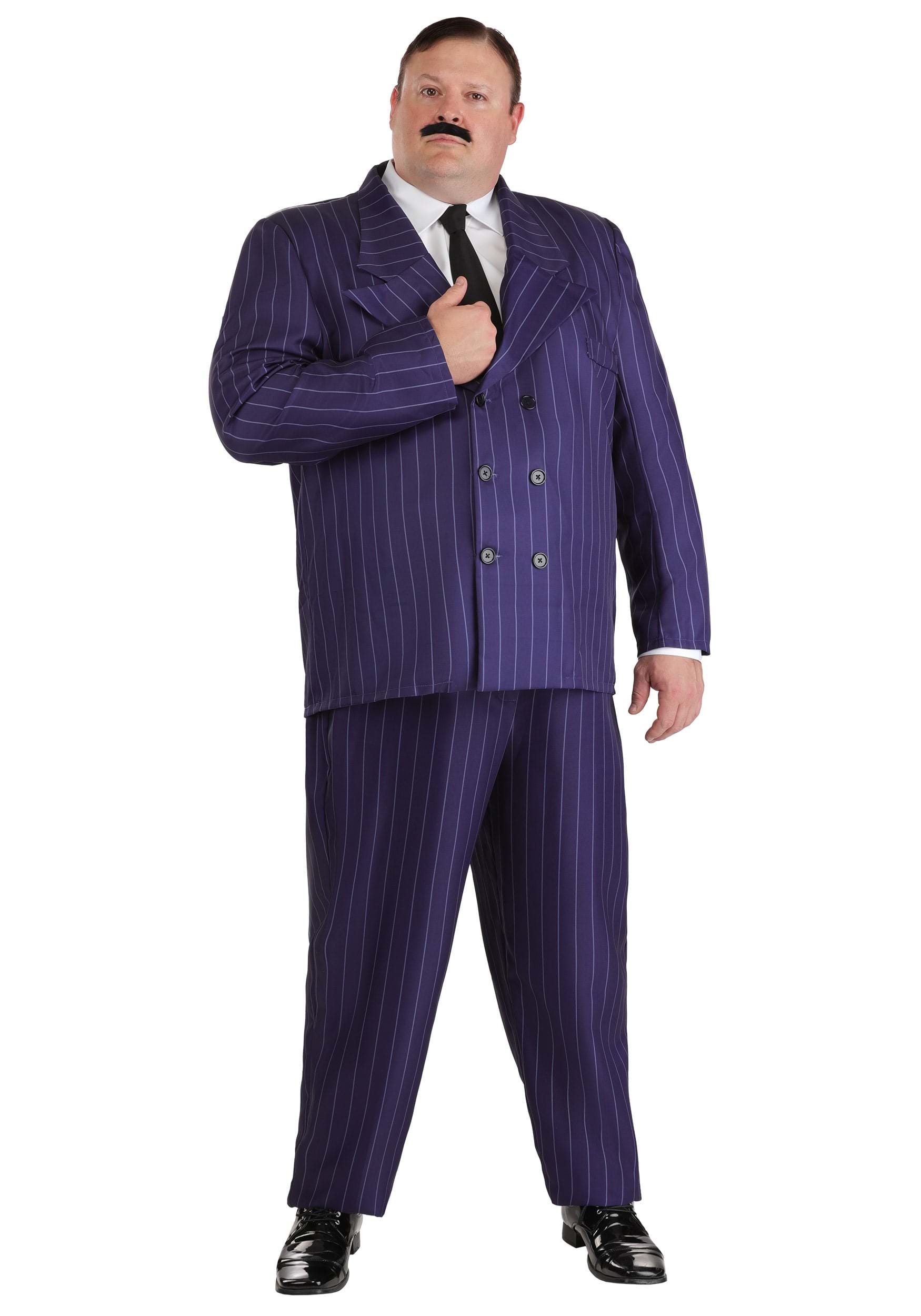 Men's Plus Size The Addams Family 1960's Gomez Addams Costume | Addams Family Costumes