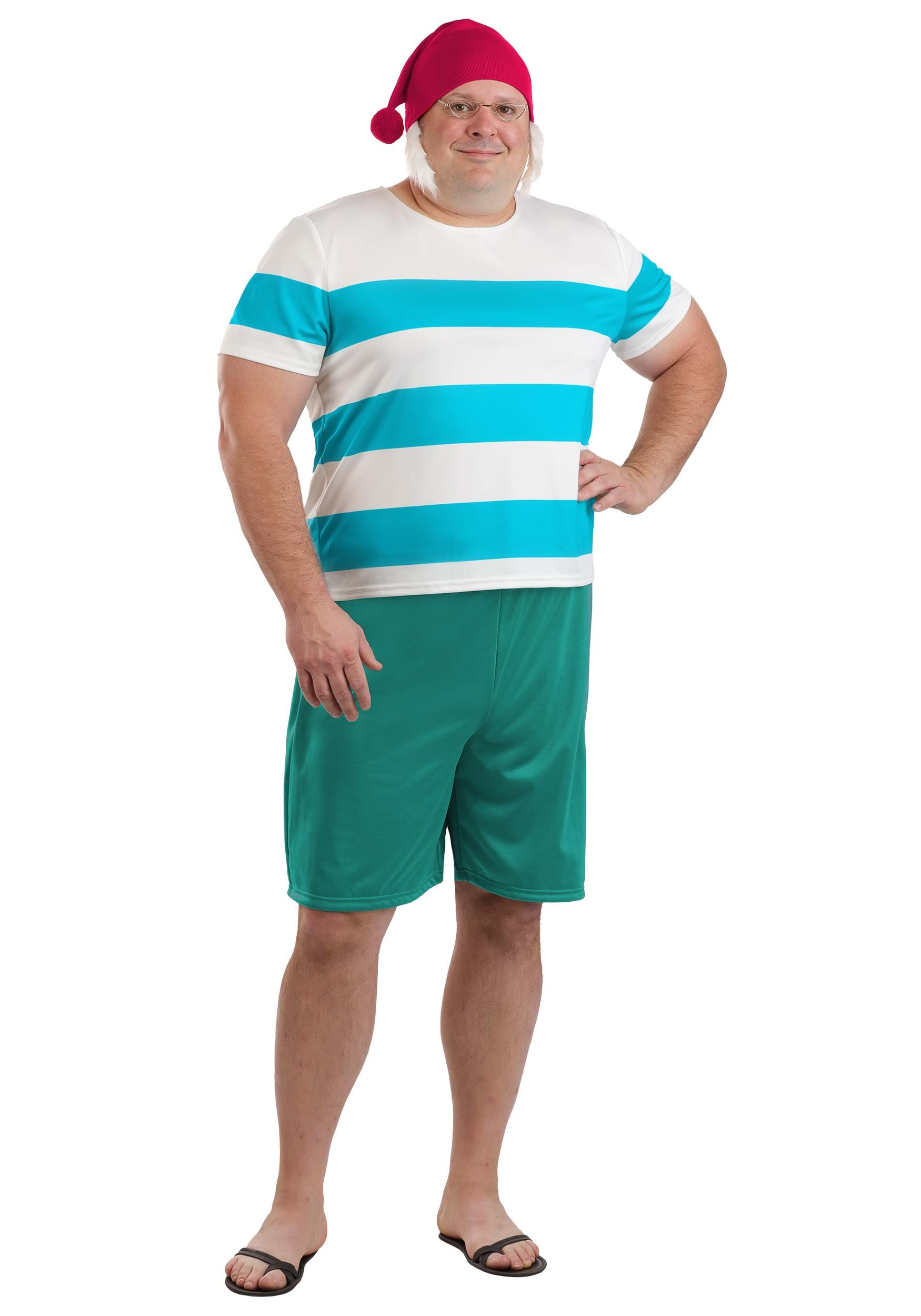 Men's Plus Size Disney Mr. Smee Costume | Disney Costumes