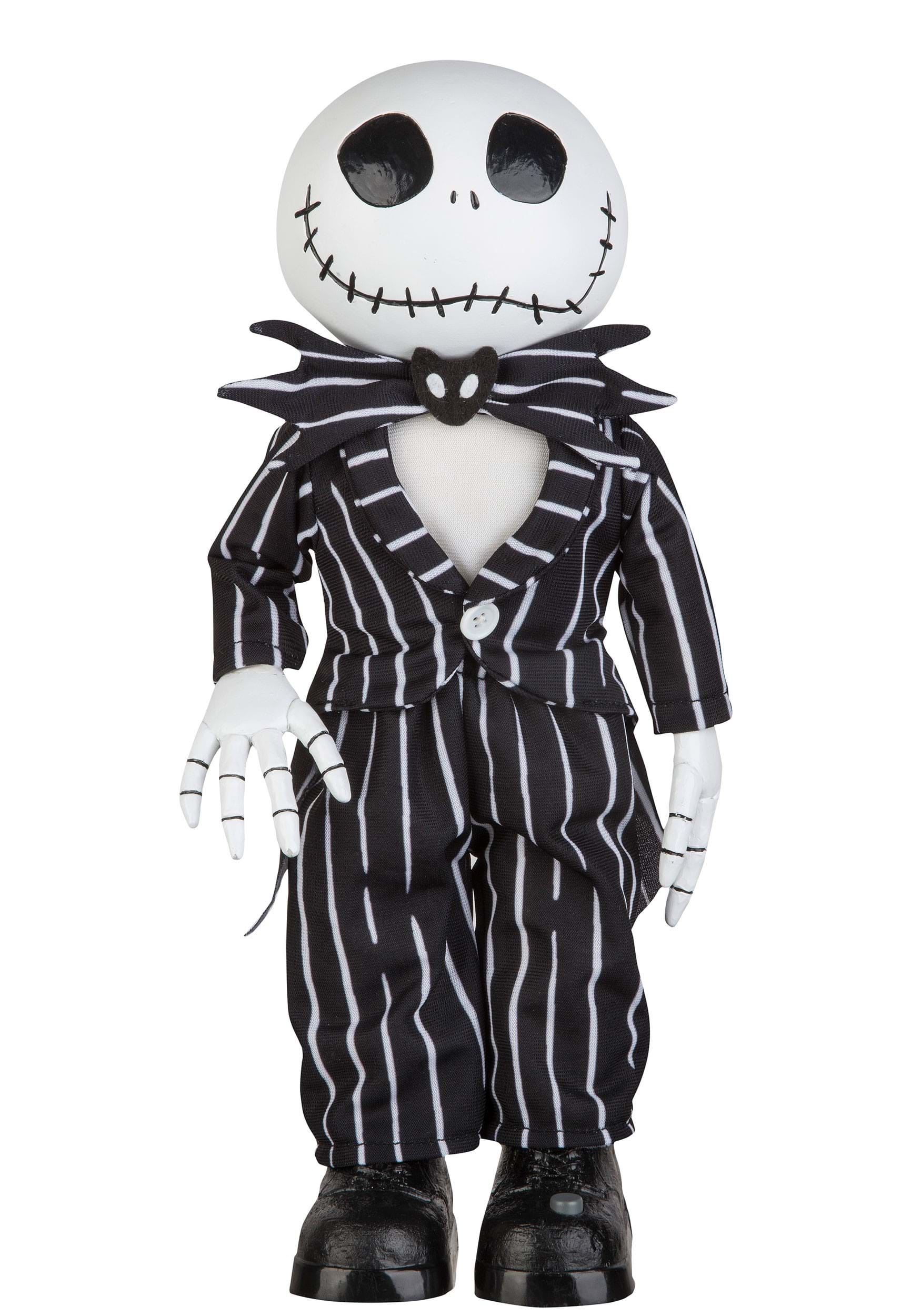 14-Inch Nightmare Before Christmas Animated Jack Skellington Tabletop Decoration | Disney Decorations