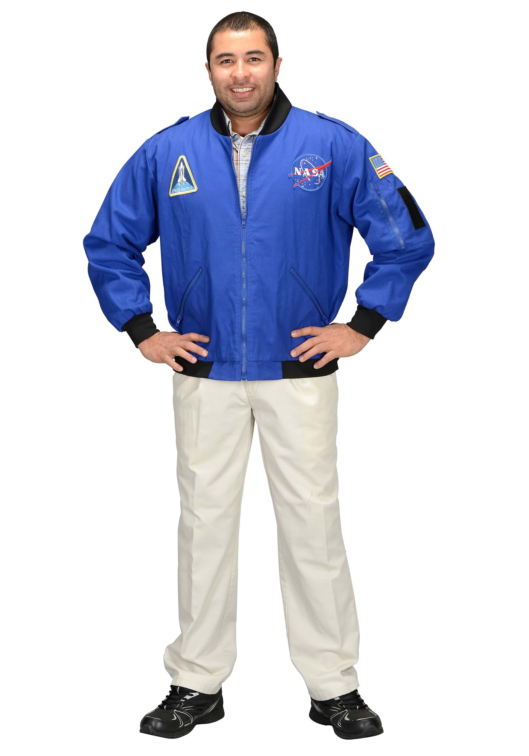Adult NASA Flight Jacket Costume | Astronaut Costumes