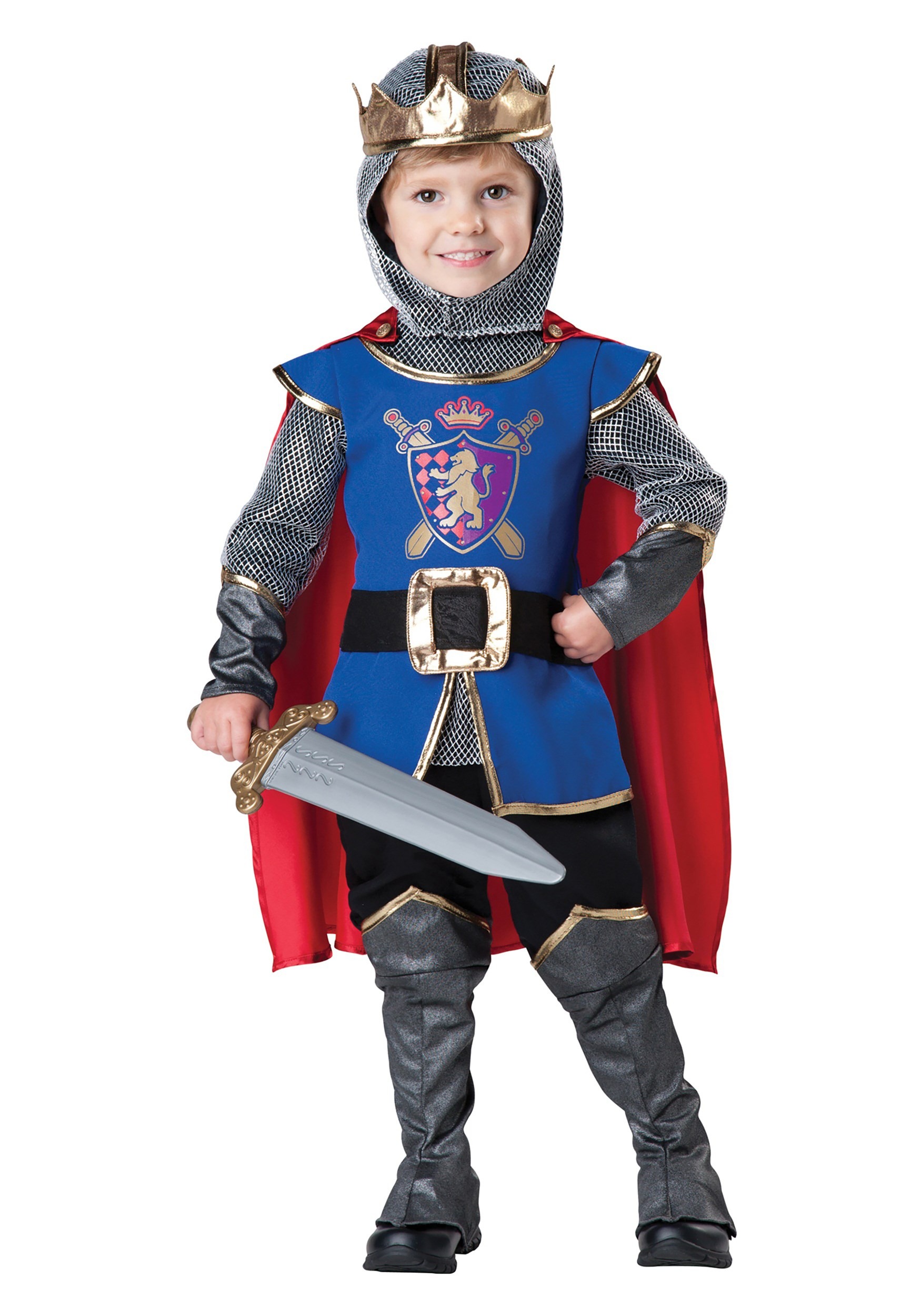Boy's Royal Knight Toddler Costume | Toddler Warrior Costume