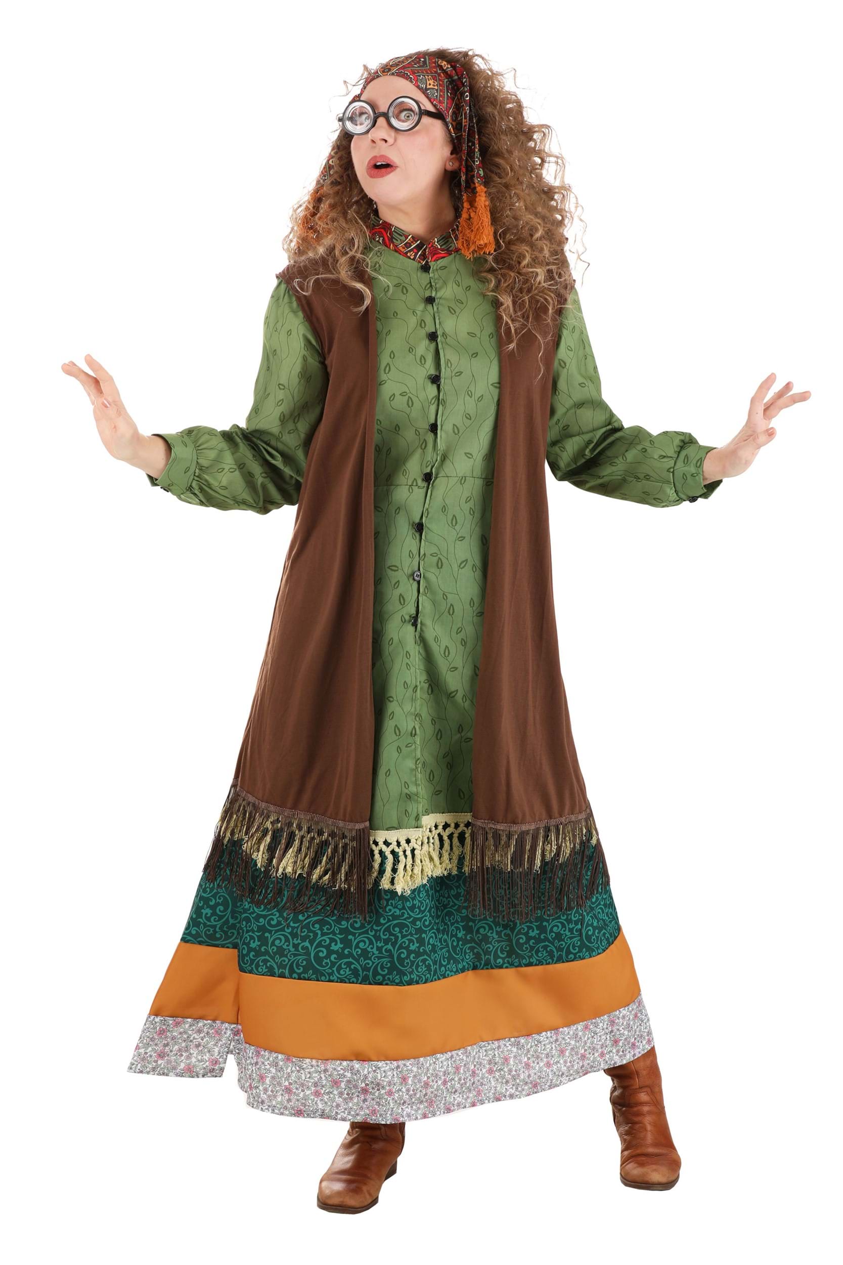 Women's Plus Size Deluxe Harry Potter Professor Trelawney Costume | Harry Potter Costumes