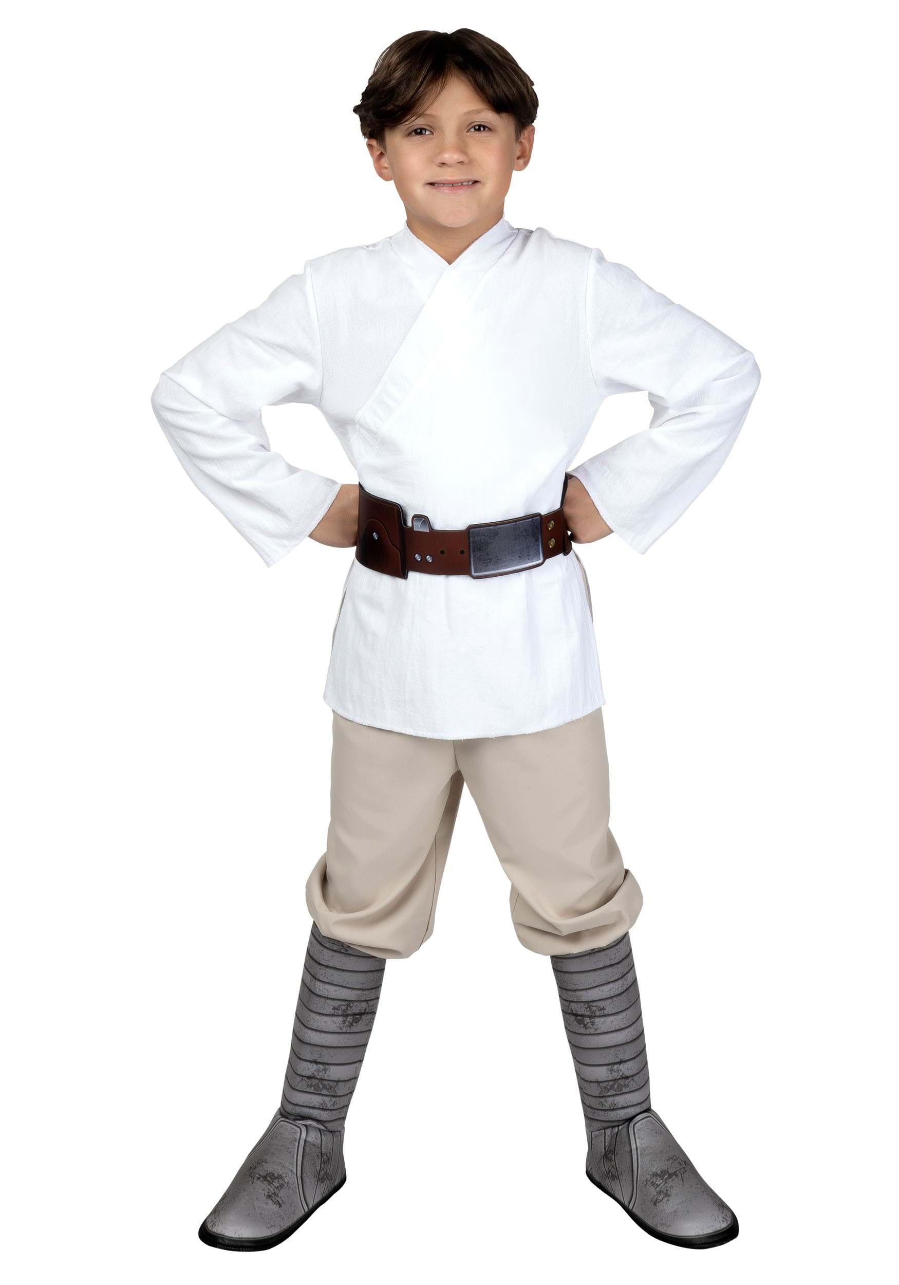 Star Wars Deluxe Luke Skywalker Boy's Costume | Star Wars Costumes
