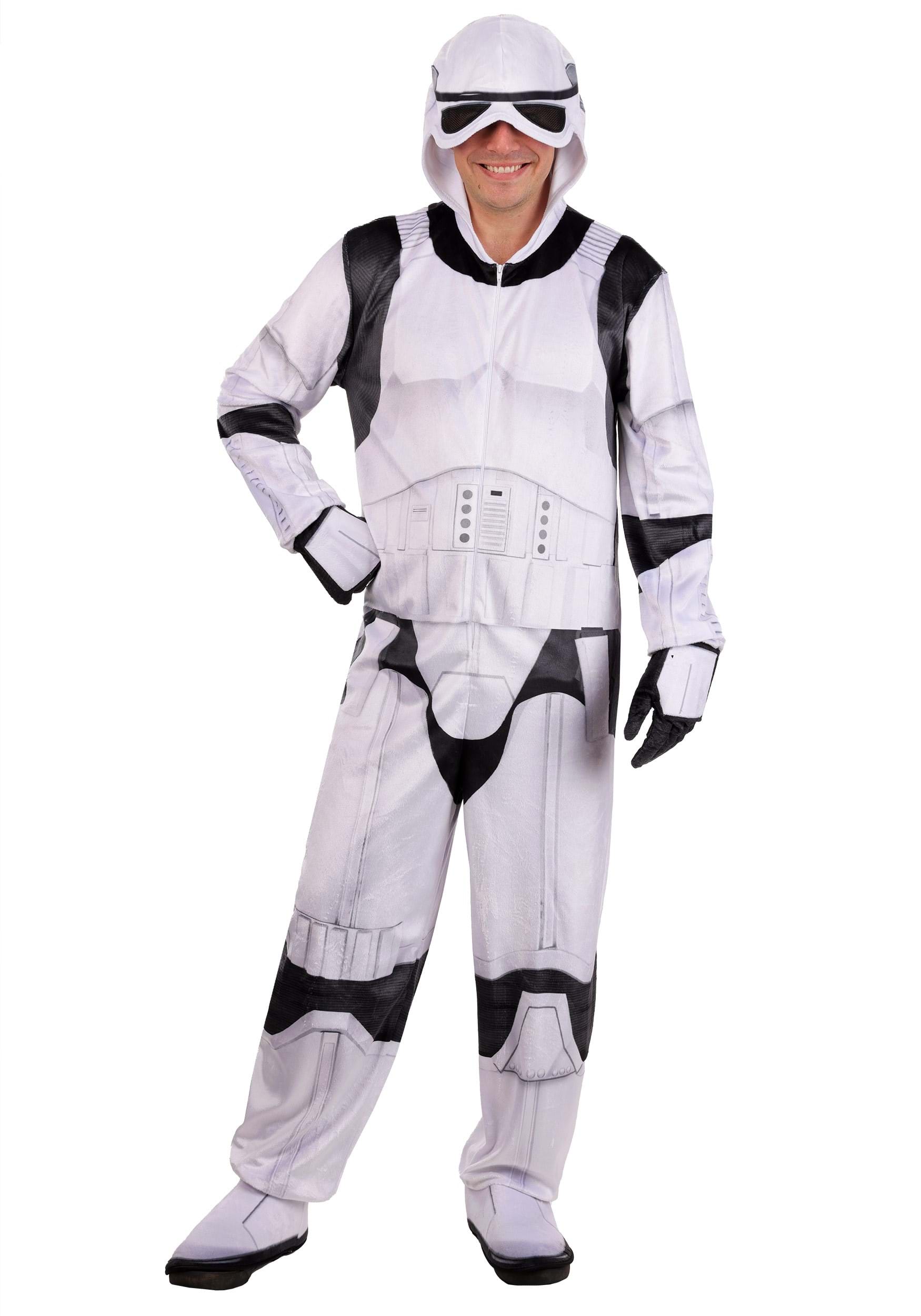 Deluxe Star Wars Stormtrooper Adult Costume Onesie | Star Wars Costumes